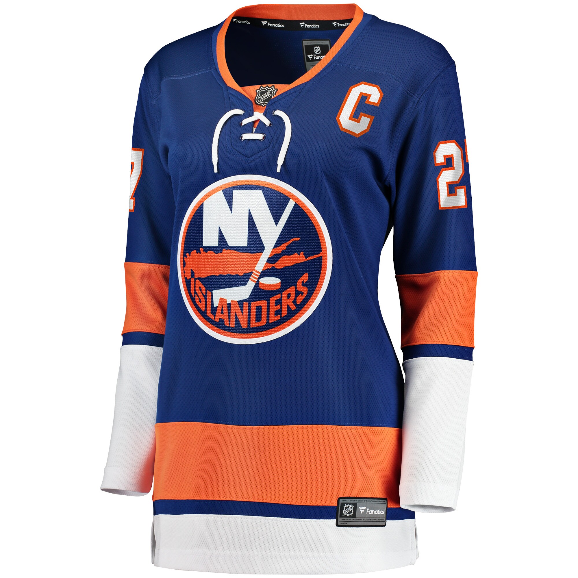 Anders Lee New York Islanders Fanatics Women's Home Captain Patch Breakaway Player Jersey - Royal