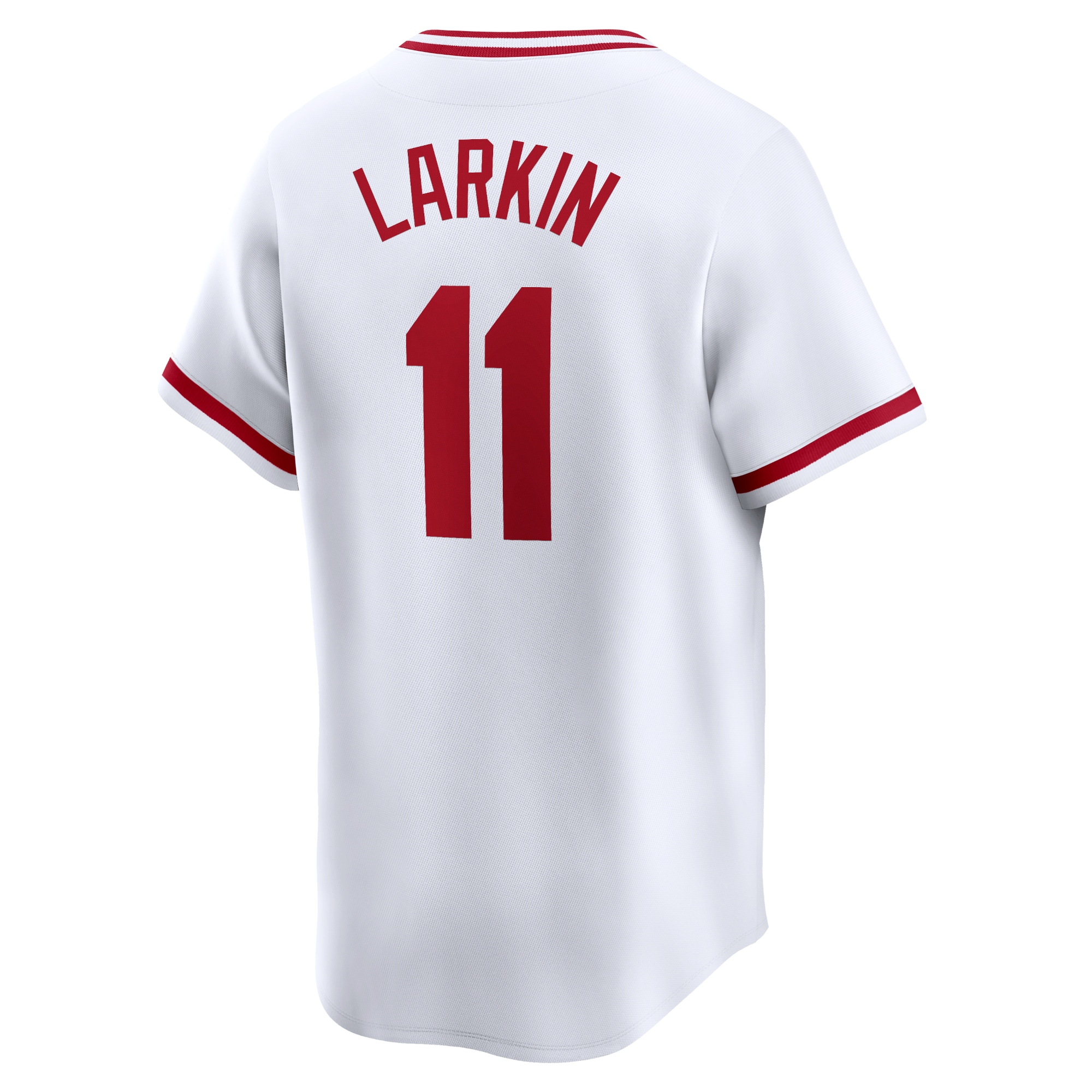 Barry Larkin Cincinnati Reds  Throwback Cooperstown Limited Jersey - White