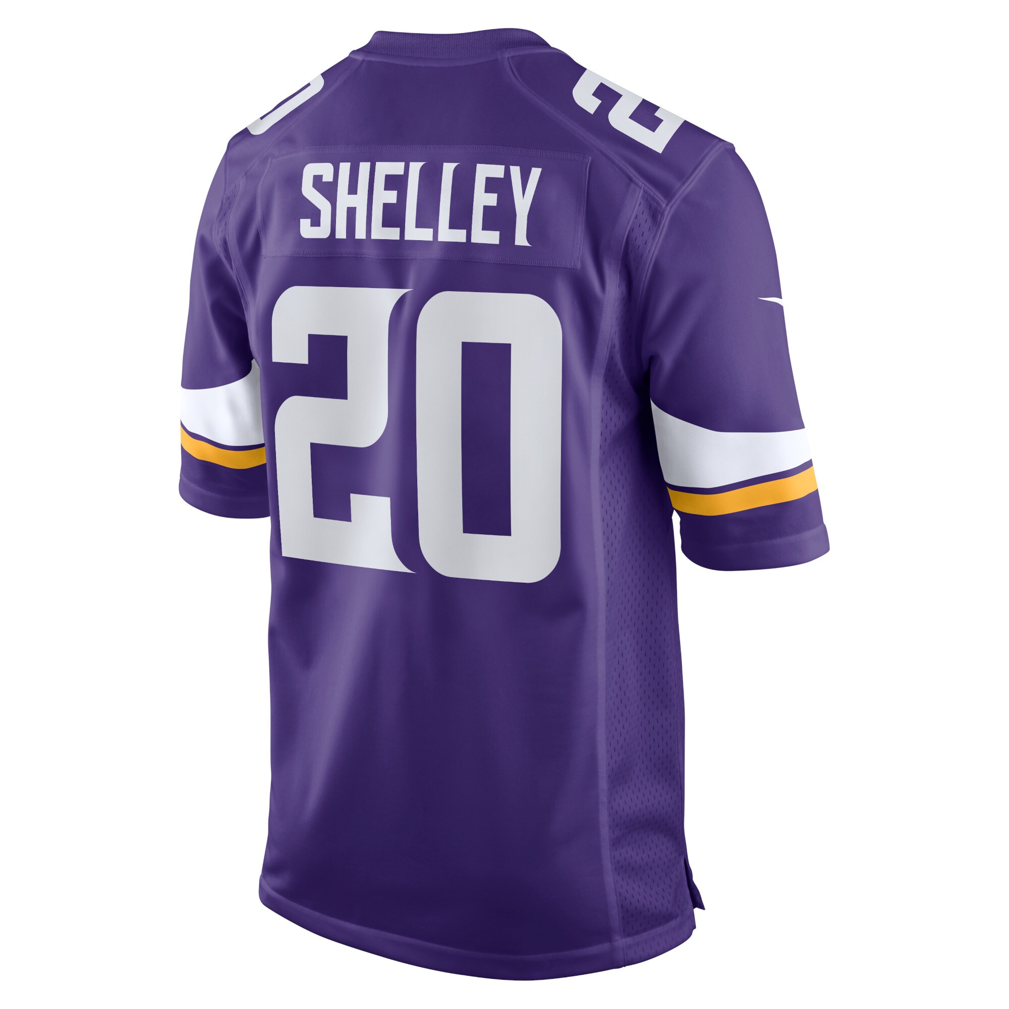Duke Shelley Minnesota Vikings  Home Game Player Jersey - Purple