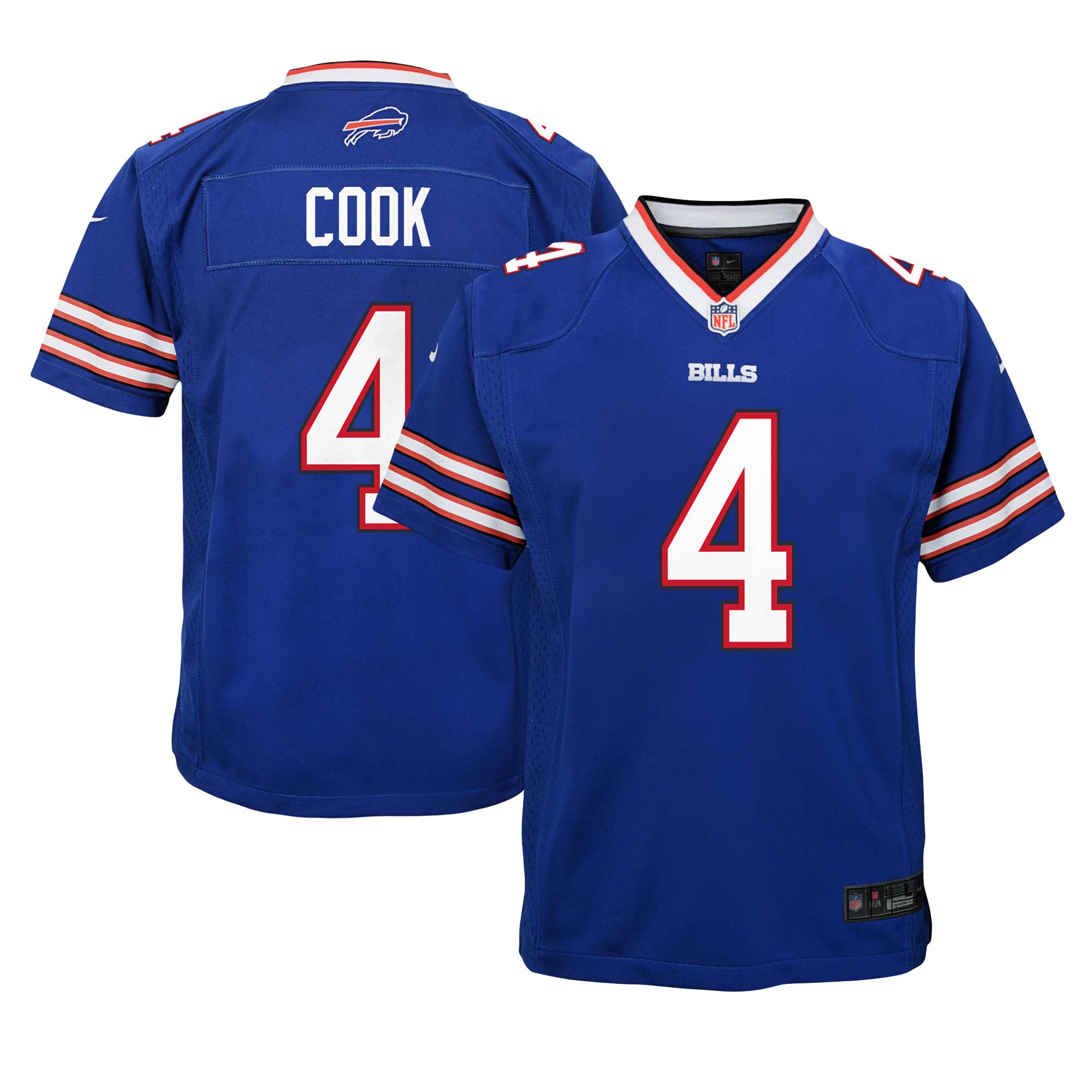 James Cook Buffalo Bills  Youth Game Jersey - Royal