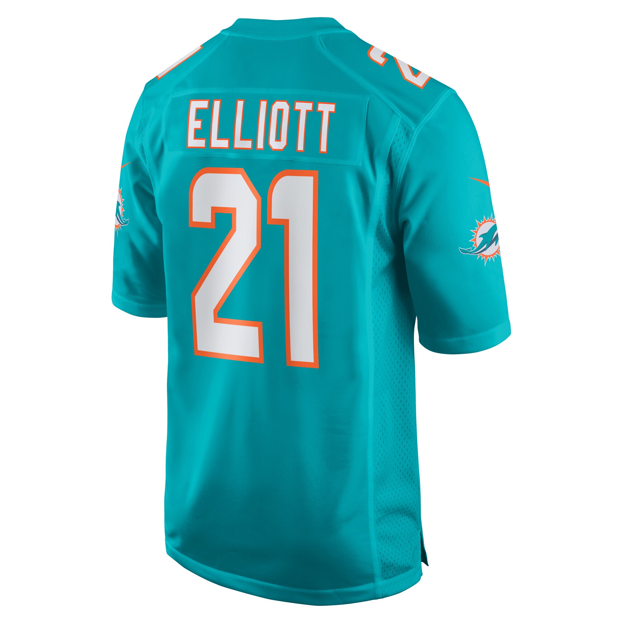 DeShon Elliott Miami Dolphins  Game Player Jersey - Aqua
