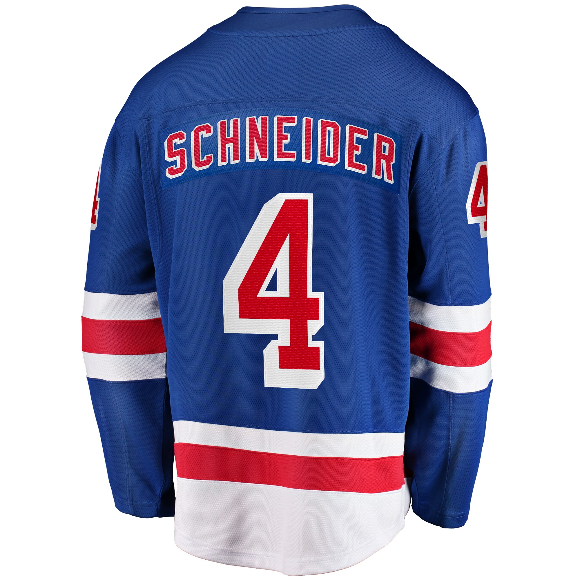 Braden Schneider New York Rangers Fanatics Home Premier Breakaway Player Jersey - Blue