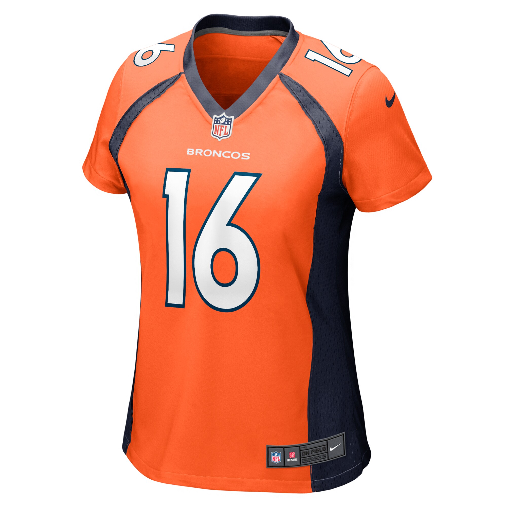 Wil Lutz Denver Broncos  Women's  Game Jersey -  Orange