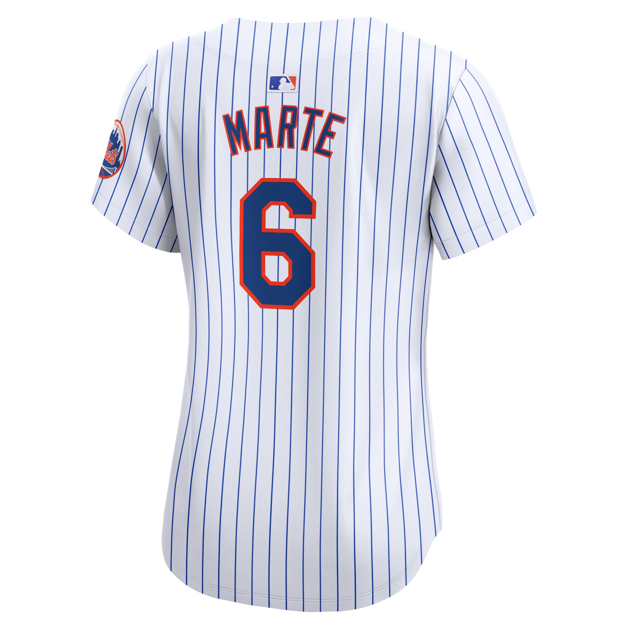Starling Marte New York Mets  Women's  Home Limited Player Jersey - White