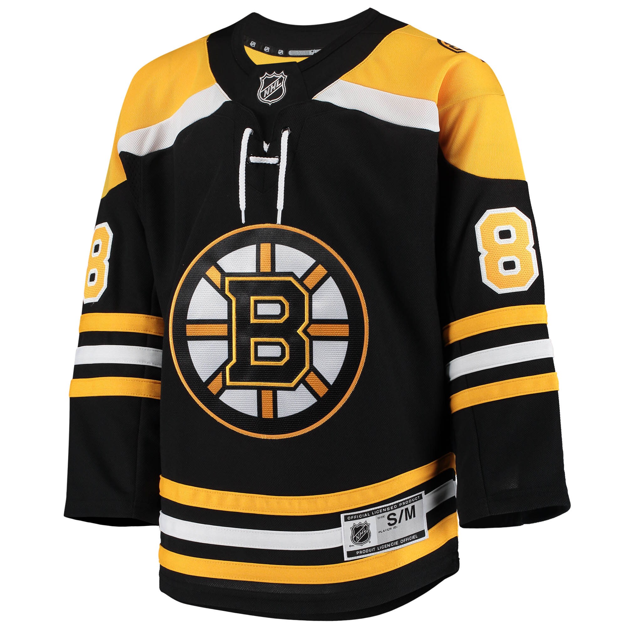 David Pastrnak Boston Bruins Youth Home Premier Player Jersey - Black