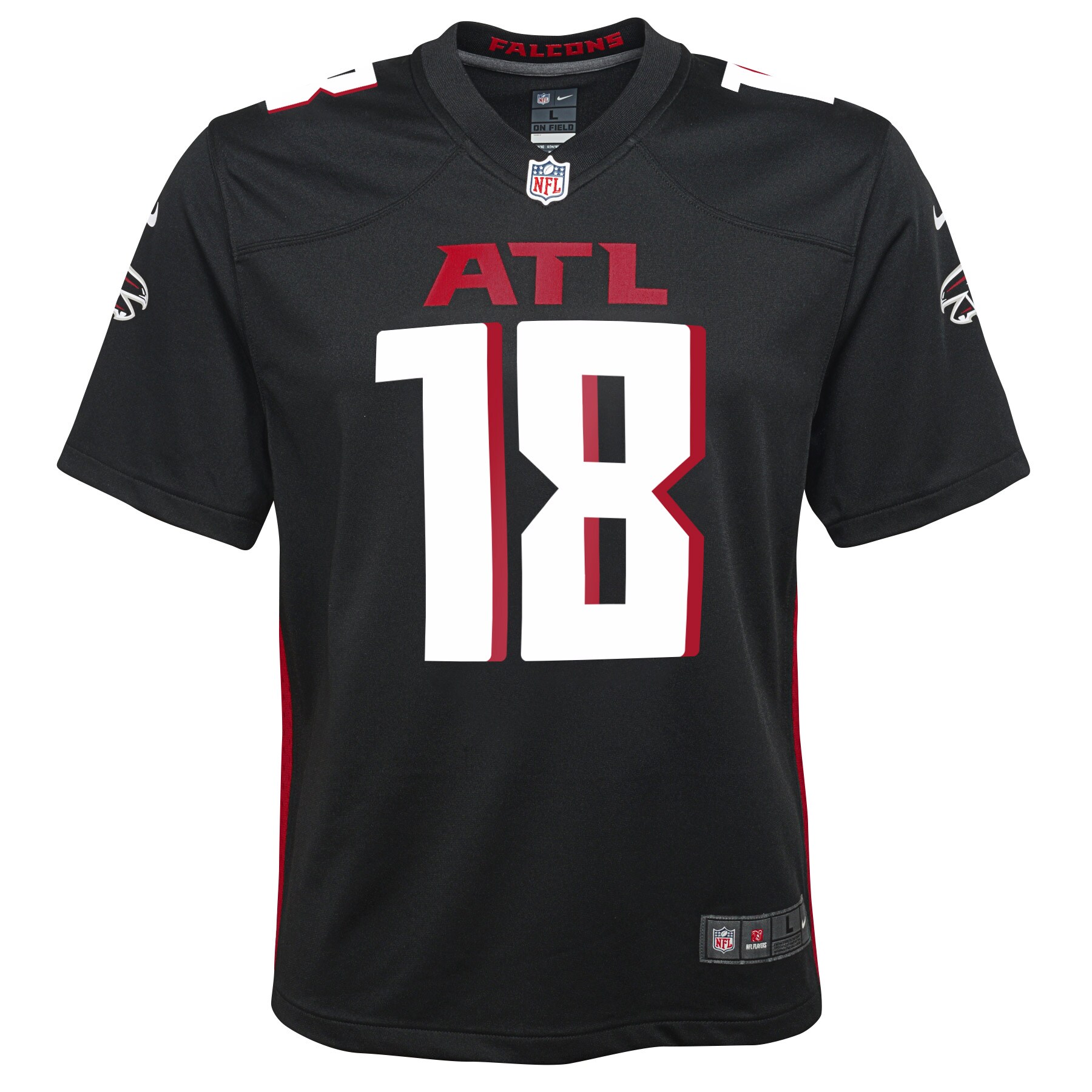 Calvin Ridley Atlanta Falcons  Youth Player Game Jersey - Black