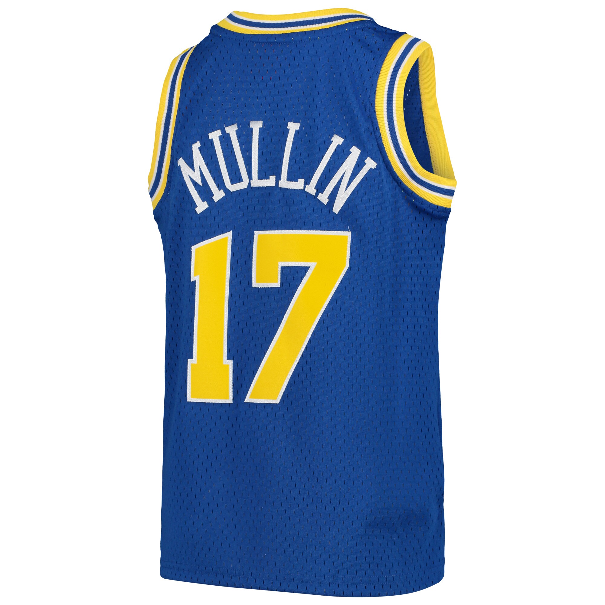 Chris Mullin Golden State Warriors Mitchell & Ness Youth 1993\/94 Hardwood Classics Swingman Jersey - Royal