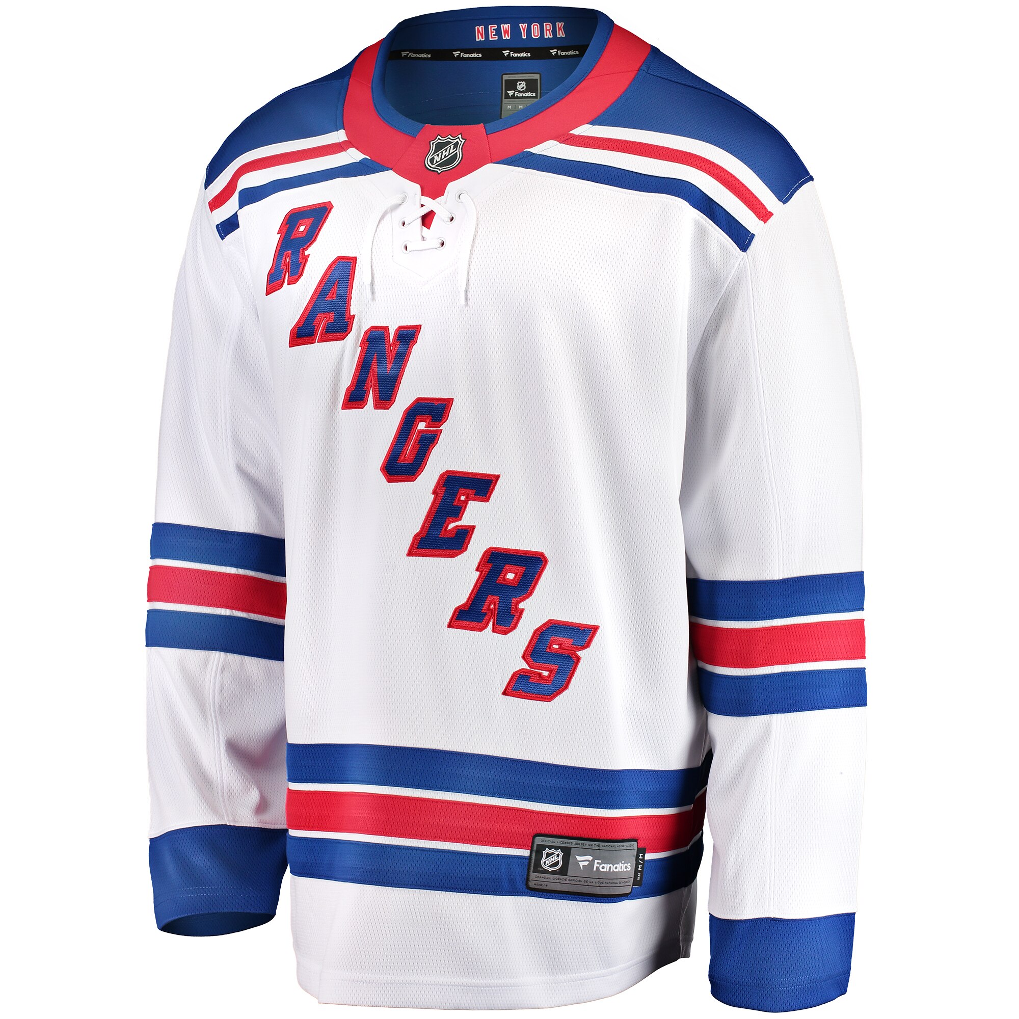 New York Rangers Fanatics Breakaway Away Jersey - White