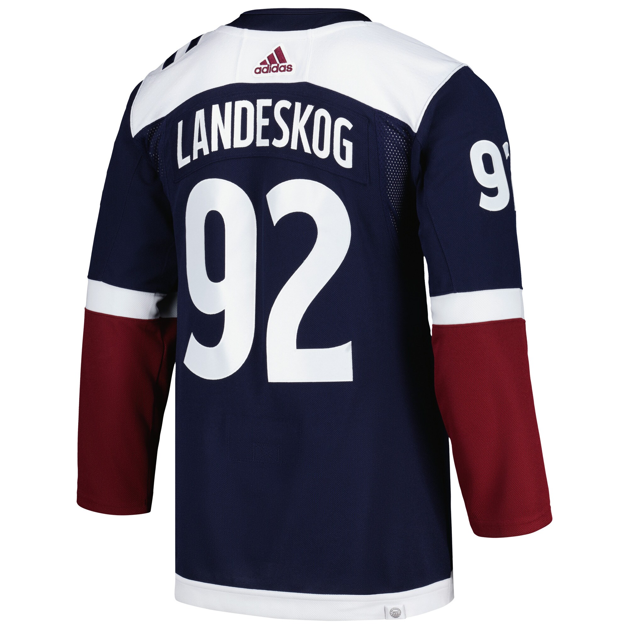 Gabriel Landeskog Colorado Avalanche adidas Alternate Primegreen Authentic Player Jersey - Navy