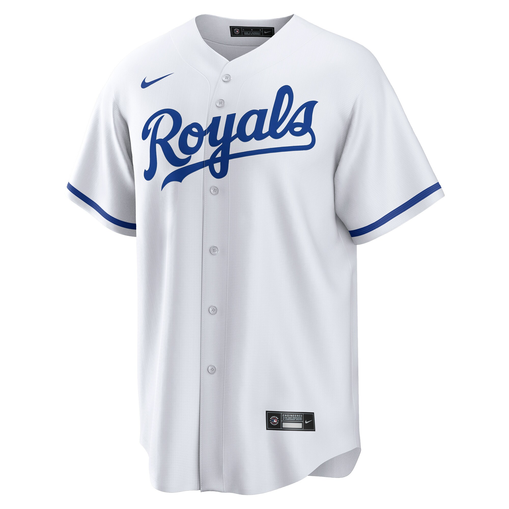 Carlos Hern\u00c3\u00a1ndez Kansas City Royals  Home  Replica Player Jersey - White