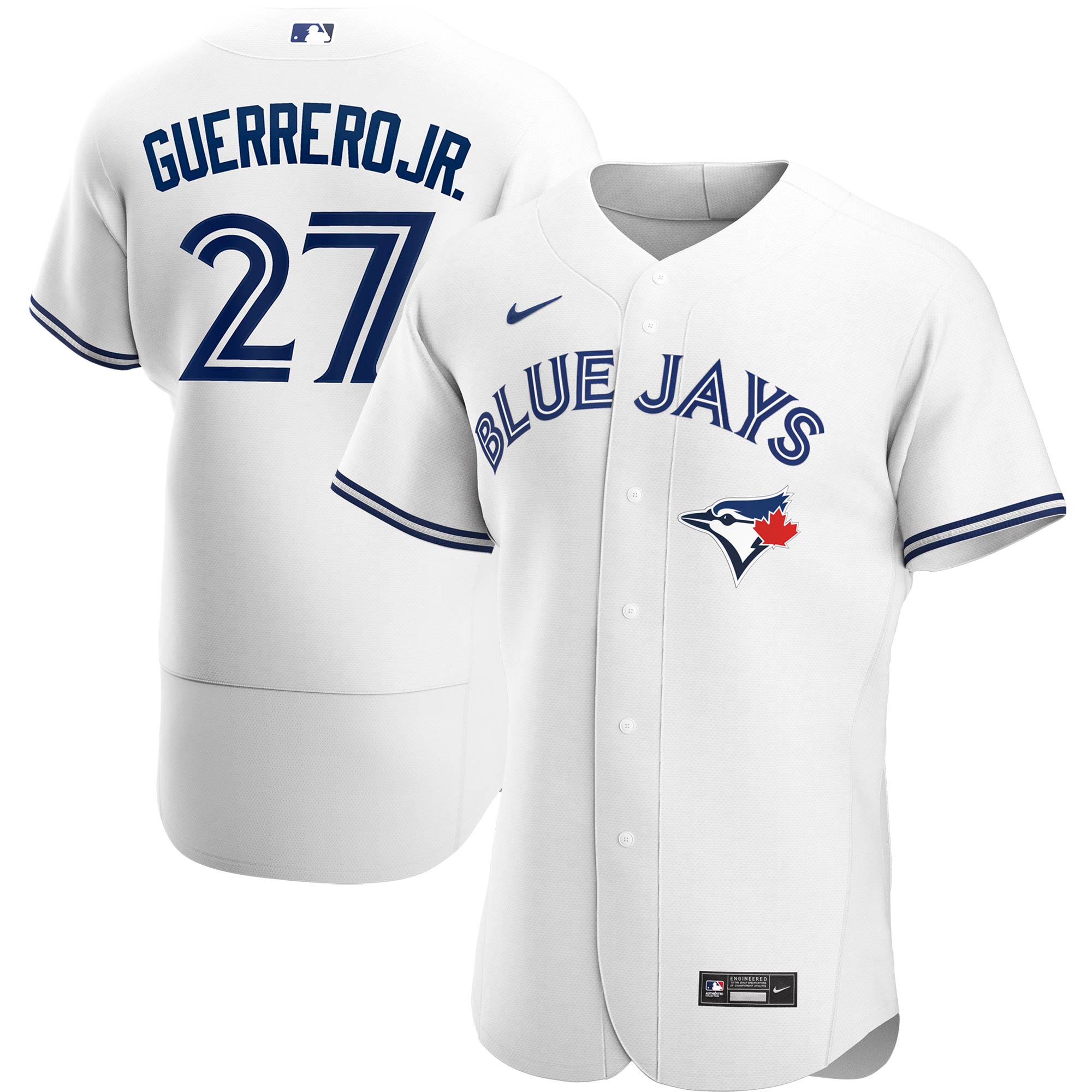 Vladimir Guerrero Jr. Toronto Blue Jays  Home Authentic Player Jersey - White