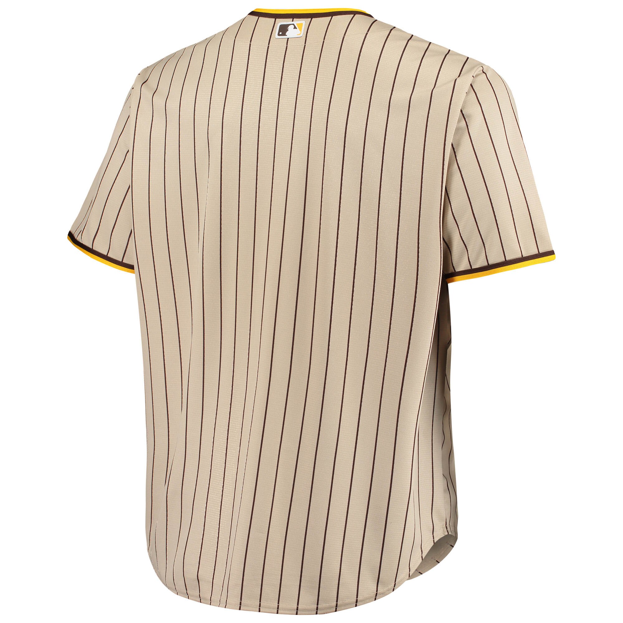 San Diego Padres Big & Tall Road Replica Team Jersey - Brown