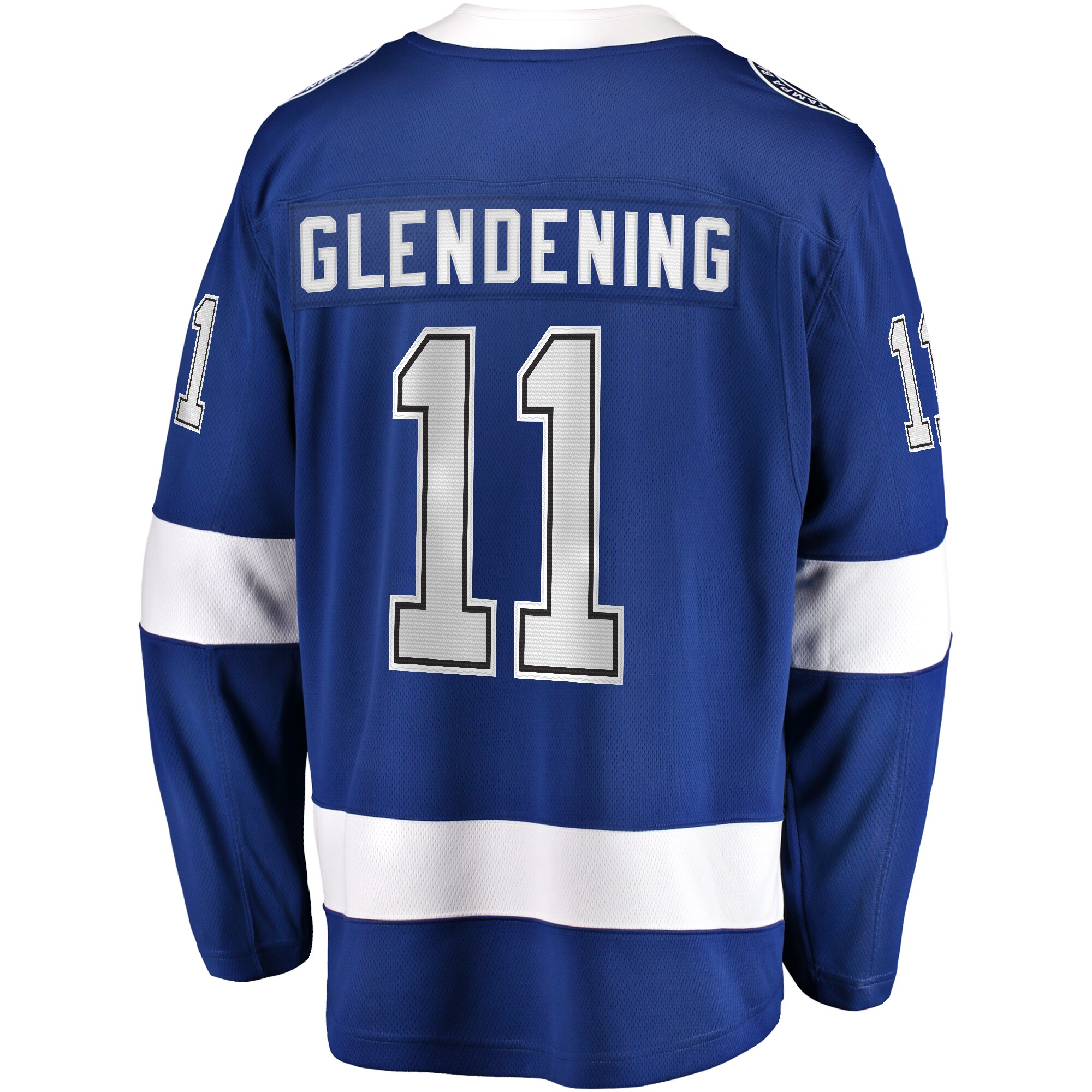 Luke Glendening Tampa Bay Lightning Fanatics Home Breakaway Jersey - Blue