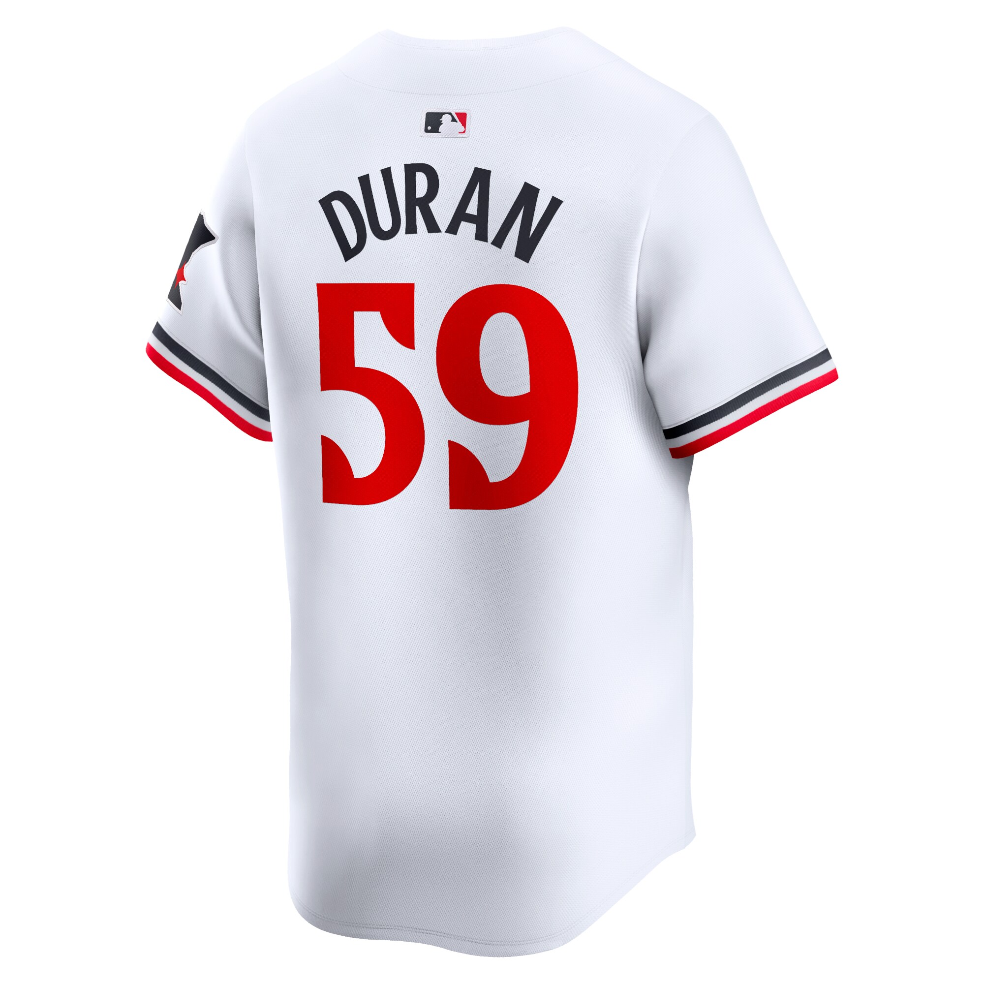 Jhoan Duran Minnesota Twins  Home Limited Player Jersey - White