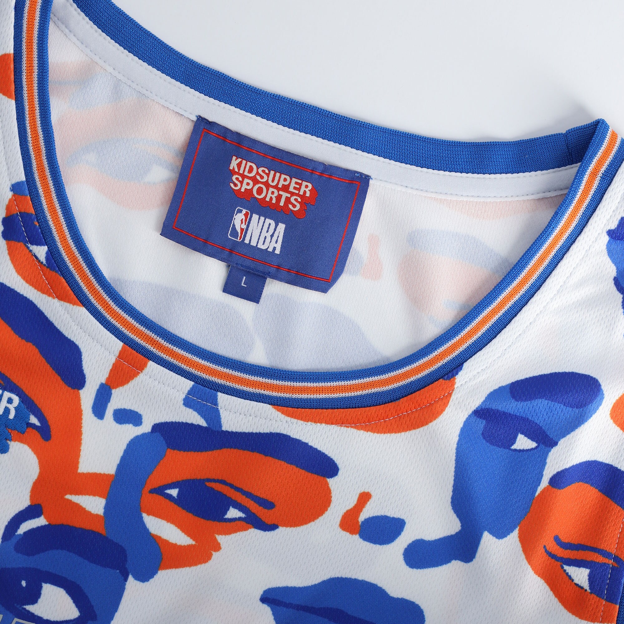 New York Knicks NBA & KidSuper Studios by Fanatics Unisex Hometown Jersey - White