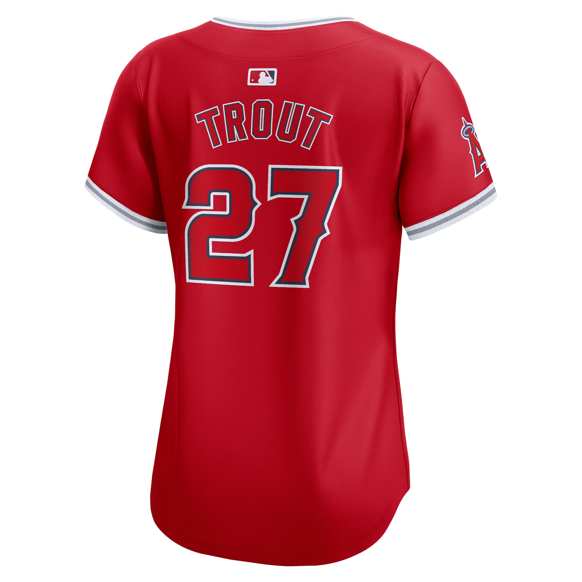 Mike Trout Los Angeles Angels  Women's Alternate Limited Player Jersey\u00c2\u00a0\u00e2\u20ac\u201c Red