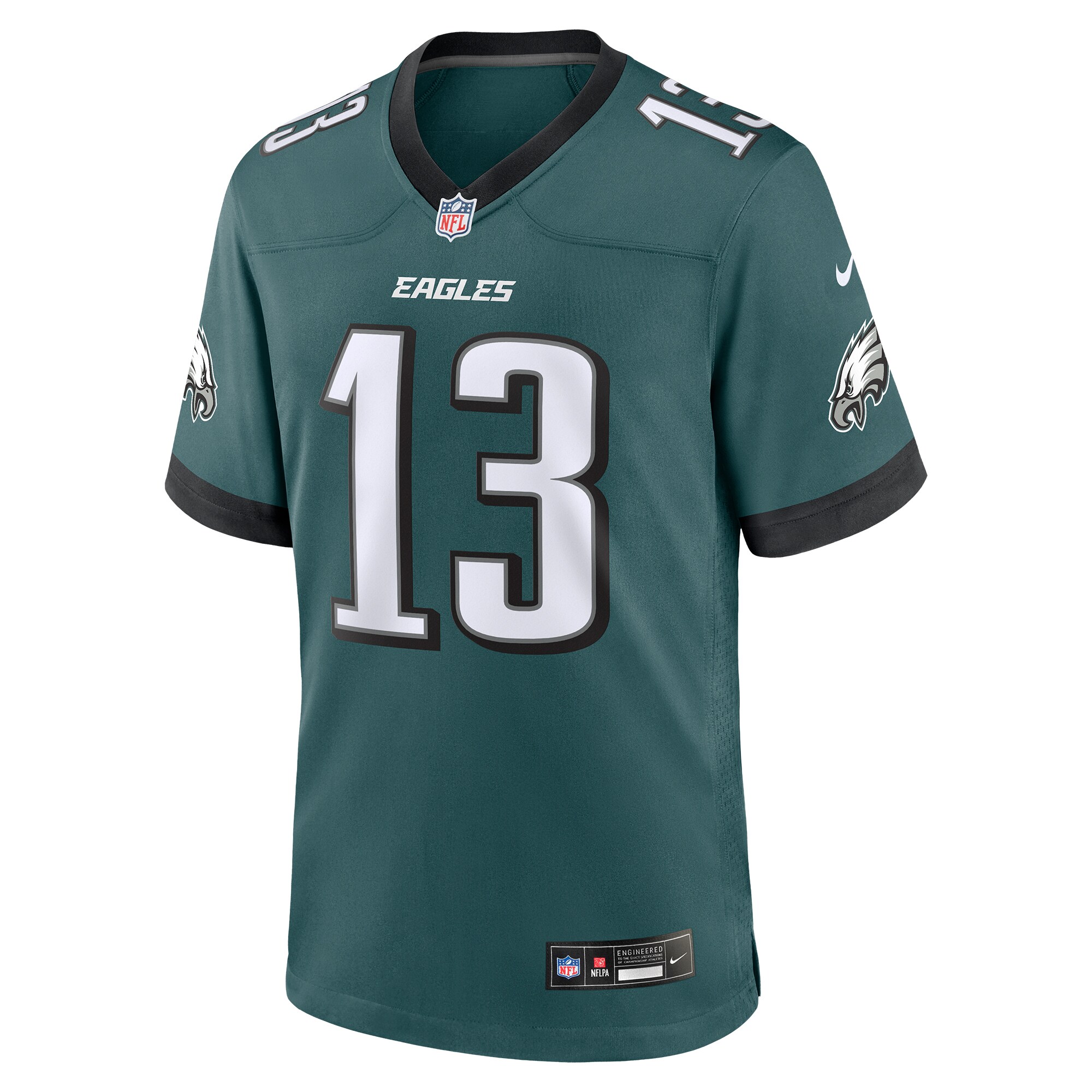 DeVante Parker Philadelphia Eagles   Game Jersey - Midnight Green