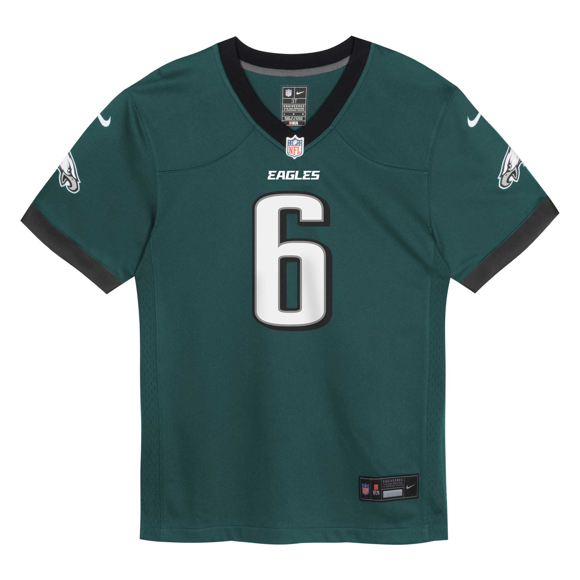 DeVonta Smith Philadelphia Eagles  Toddler Game Jersey - Midnight Green