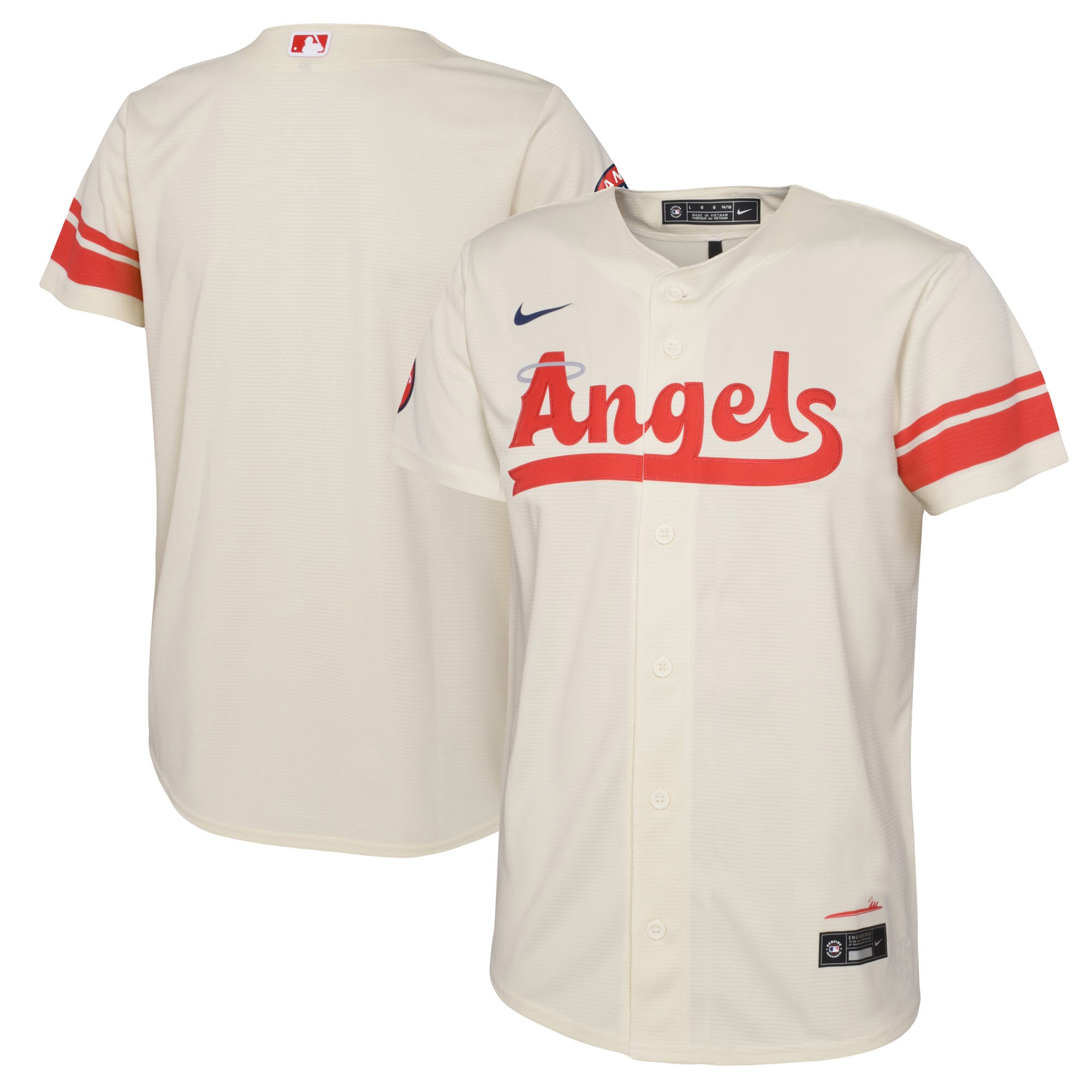 Los Angeles Angels  Infant City Connect Replica Jersey - Cream