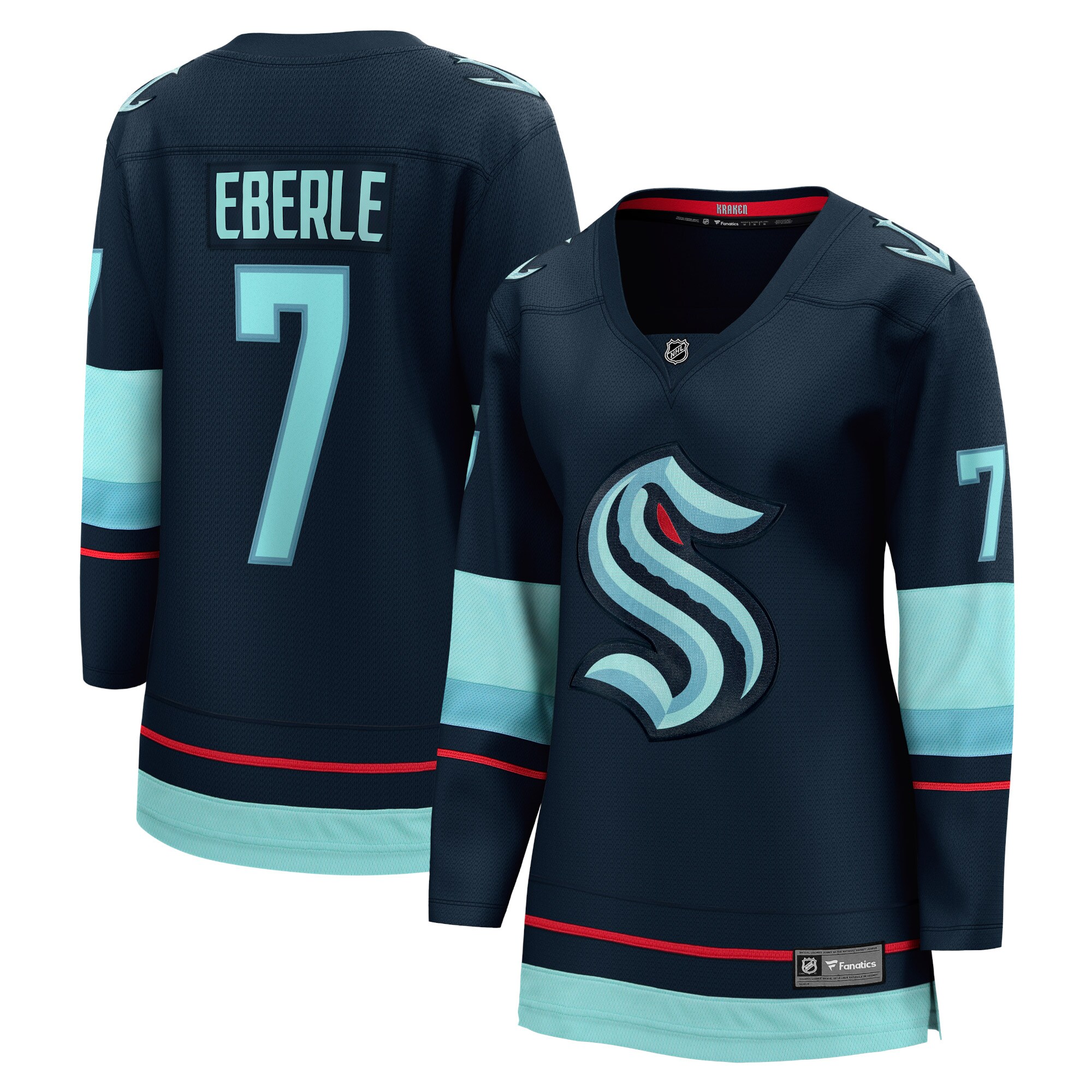 Jordan Eberle  Fanatics Women's Home Breakaway Player Jersey - Navy