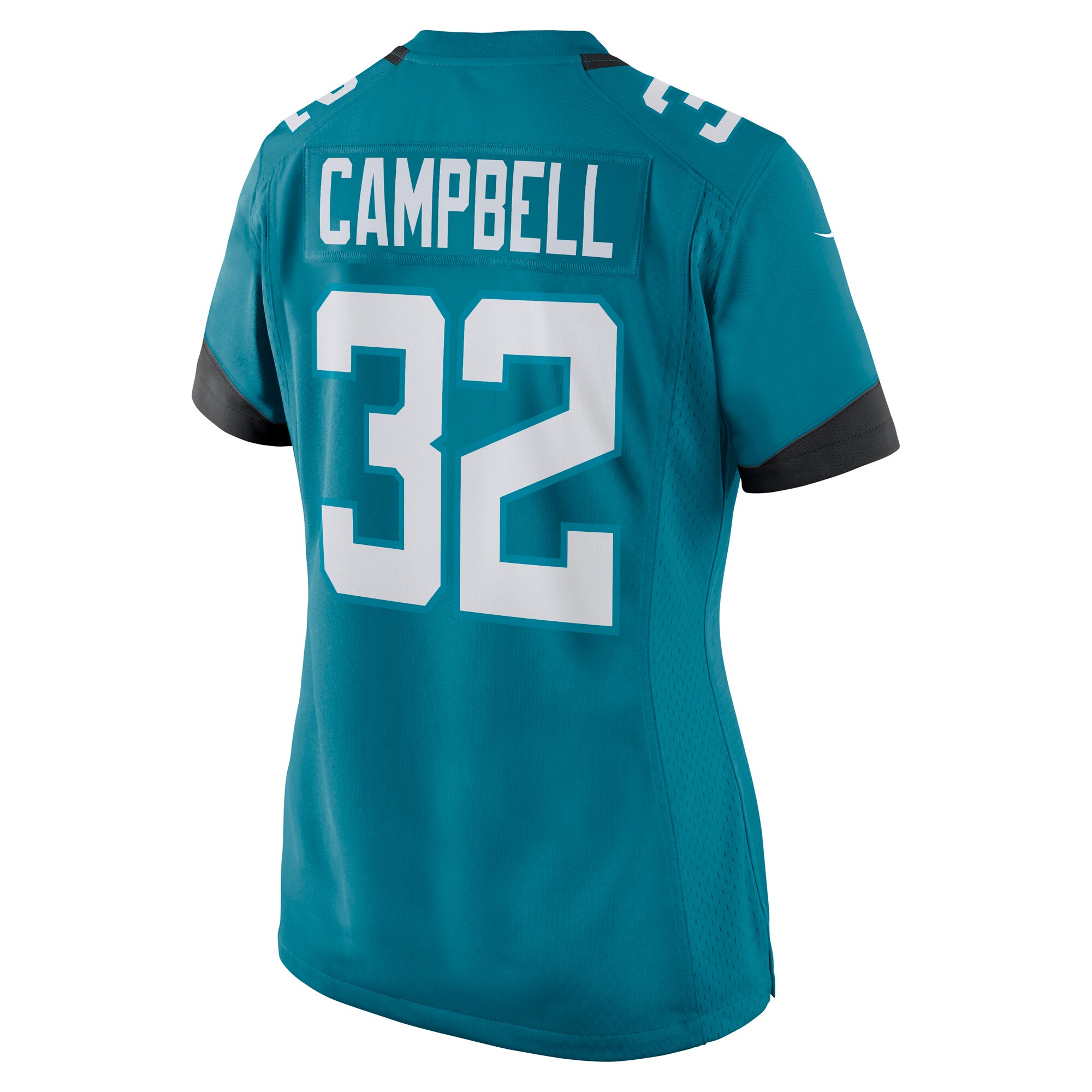 Tyson Campbell Jacksonville Jaguars  Women's Game Jersey - Teal