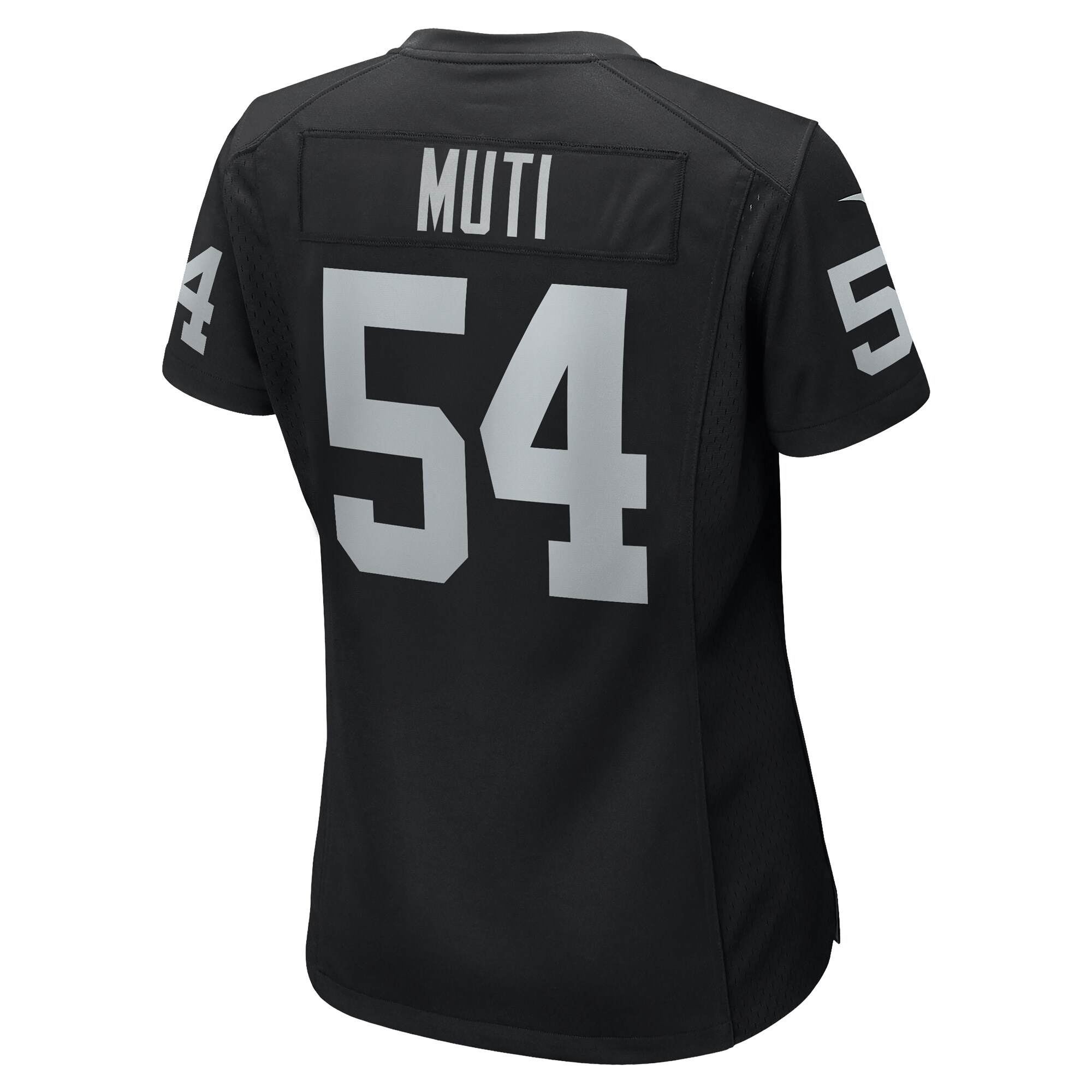 Netane Muti Las Vegas Raiders  Women's Team Game Jersey -  Black