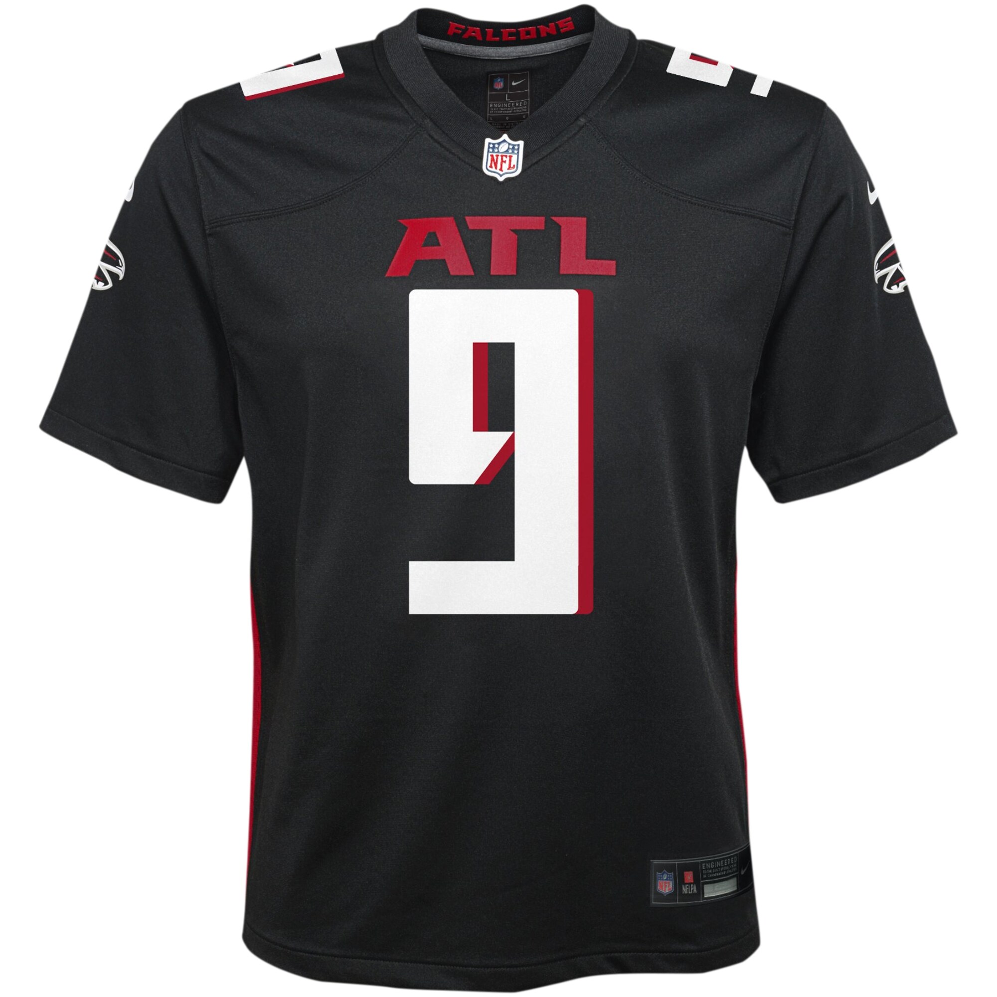 Desmond Ridder Atlanta Falcons  Youth Game Jersey - Black