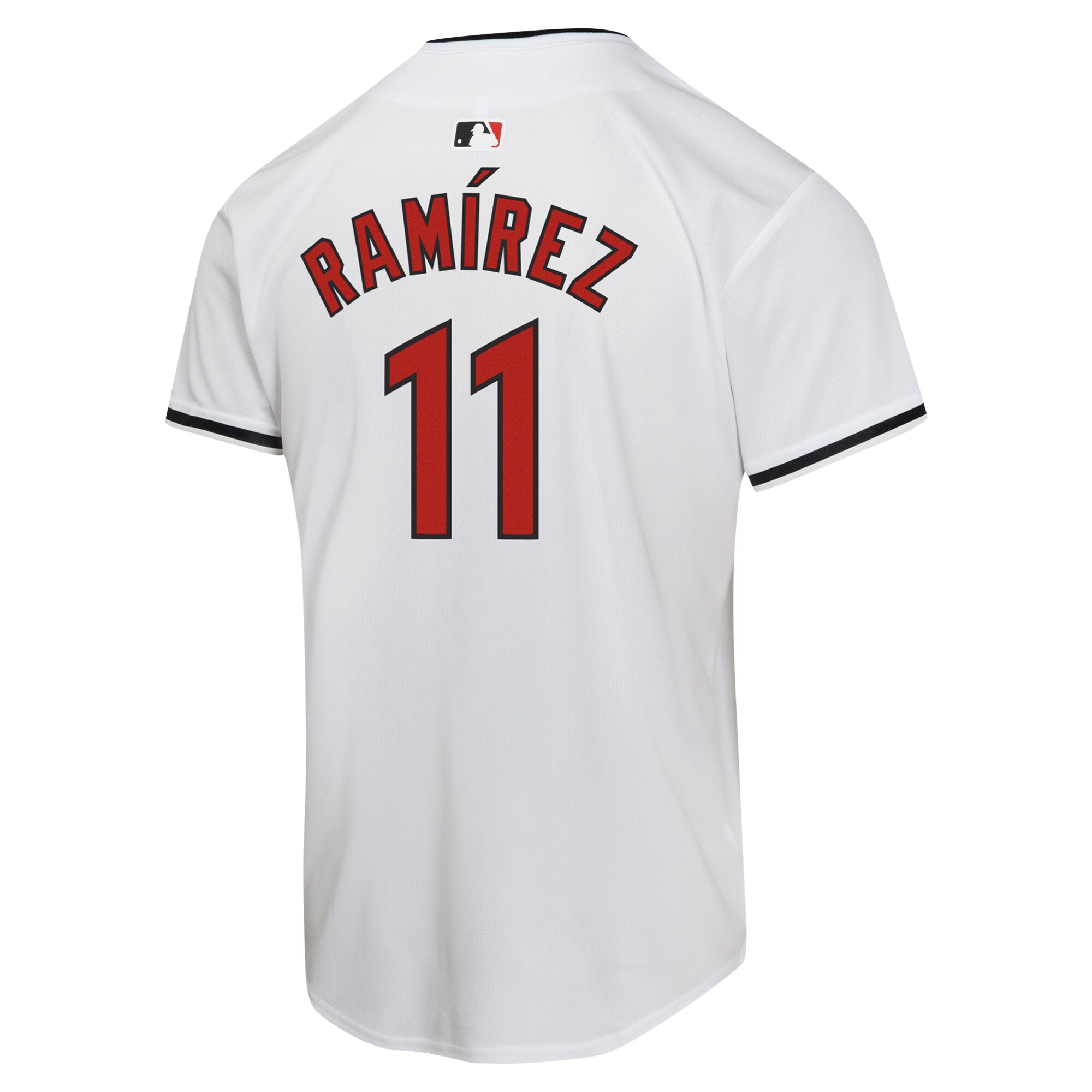 Jose Ramirez Cleveland Guardians  Youth Home Game Player Jersey - White