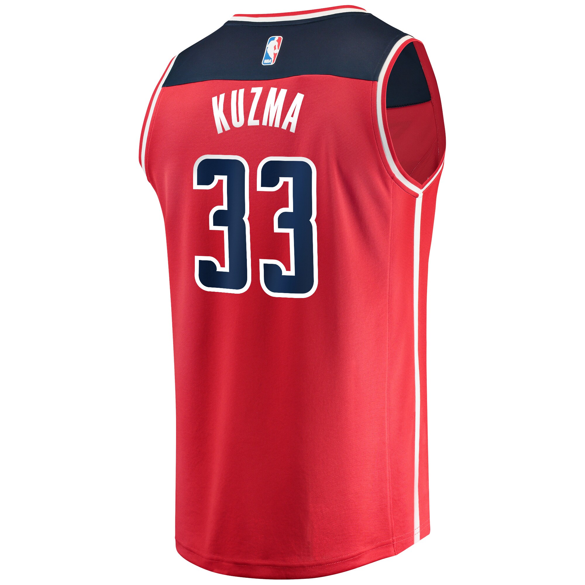 Kyle Kuzma Washington Wizards Fanatics Fast Break Replica Jersey - Icon Edition - Red