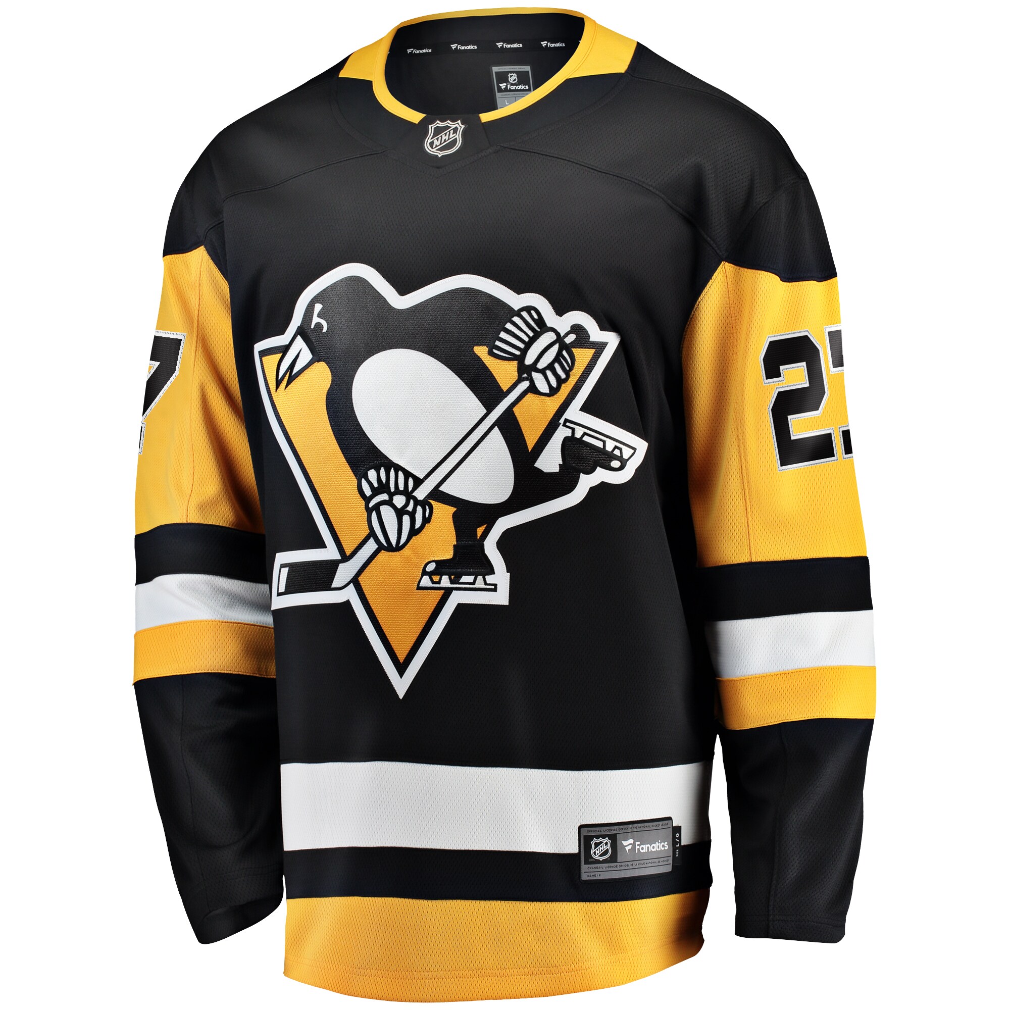 Ryan Graves Pittsburgh Penguins Fanatics Home Breakaway Jersey - Black