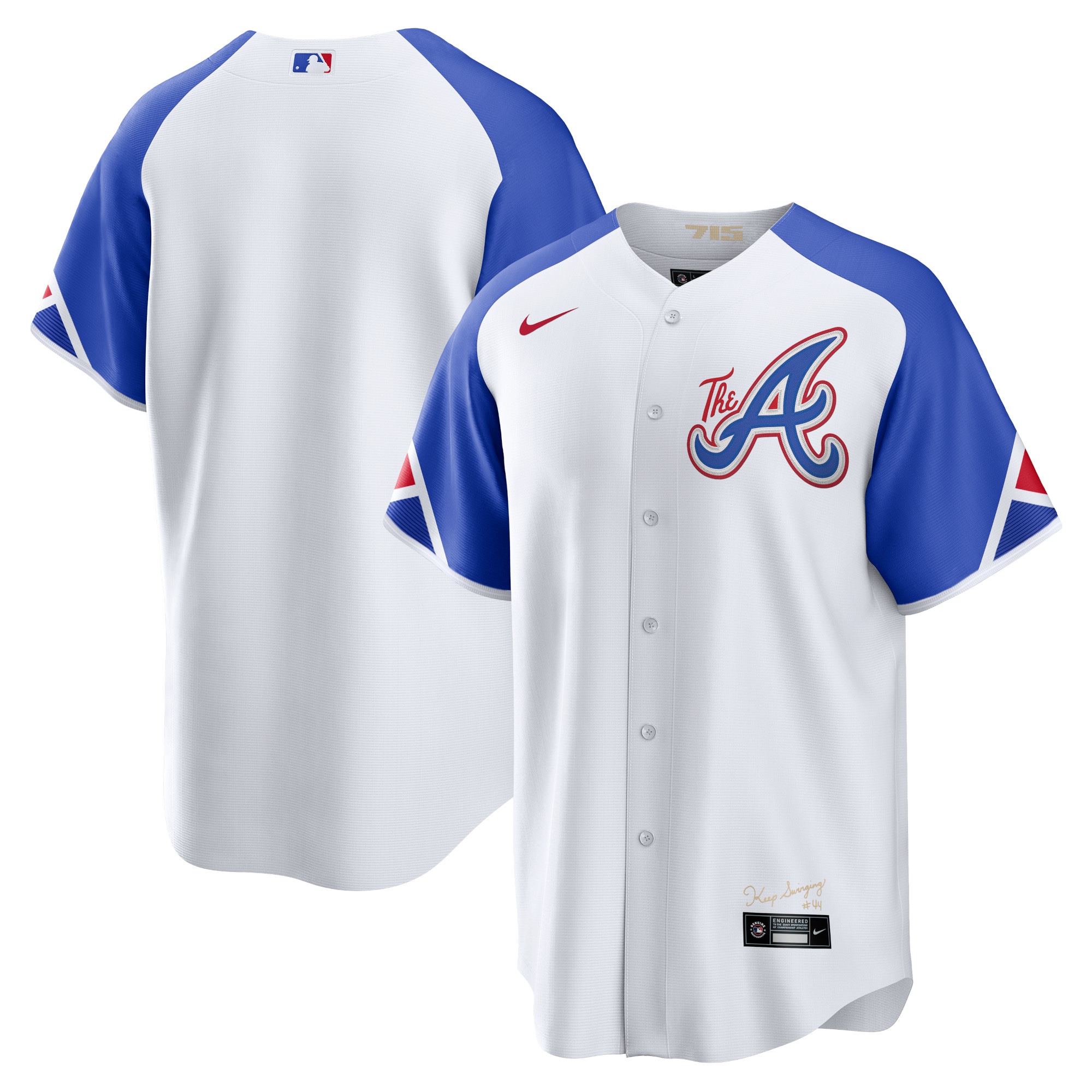 Atlanta Braves  2023 City Connect Replica Jersey - White