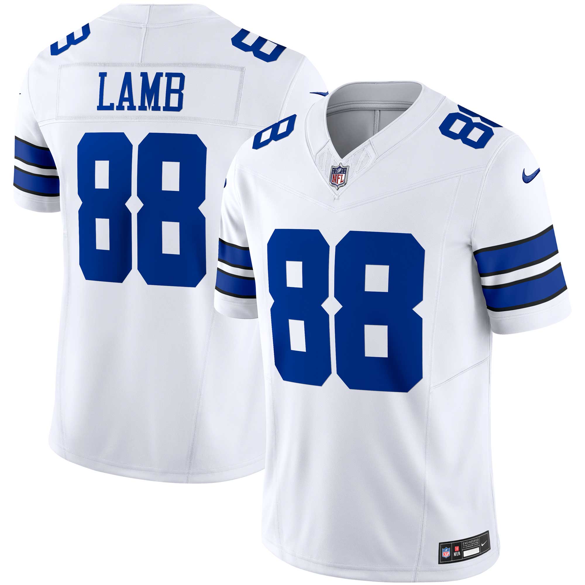 CeeDee Lamb Dallas Cowboys  Vapor F.U.S.E. Limited Jersey - White