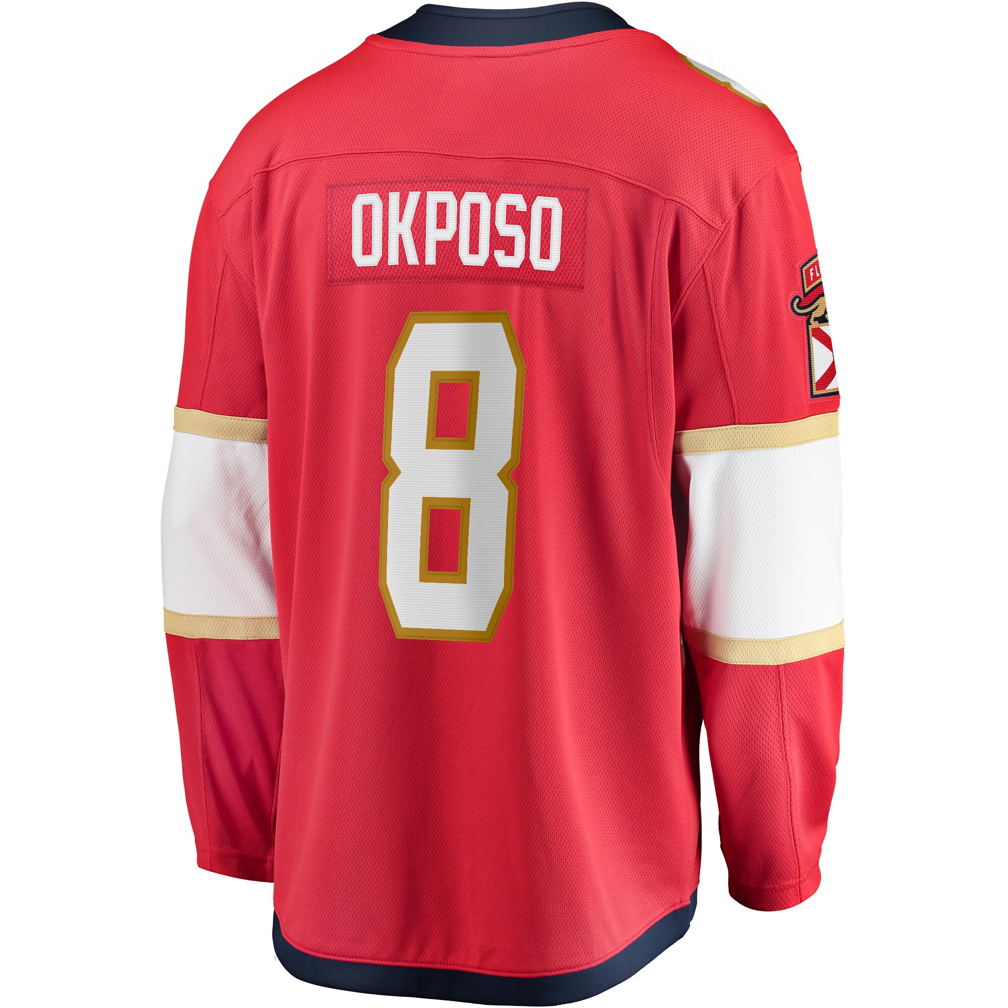 Kyle Okposo Florida Panthers Fanatics Home Premier\u00c2\u00a0Breakaway Player Jersey - Red