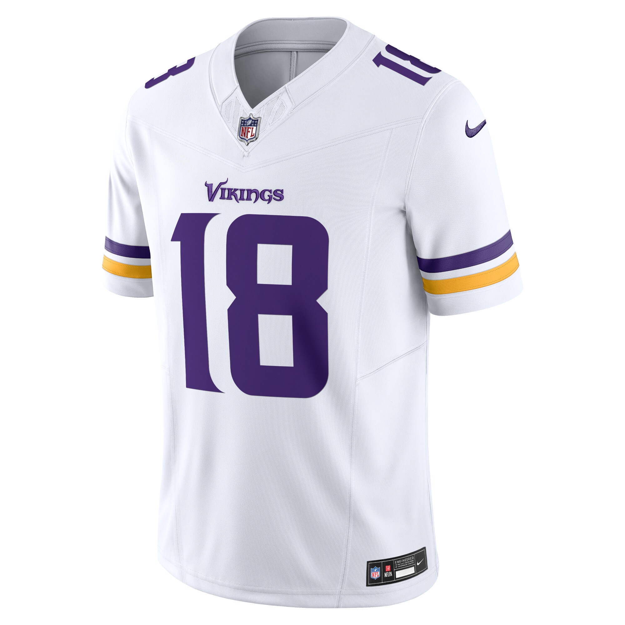 Justin Jefferson Minnesota Vikings  Vapor F.U.S.E. Limited Jersey - White