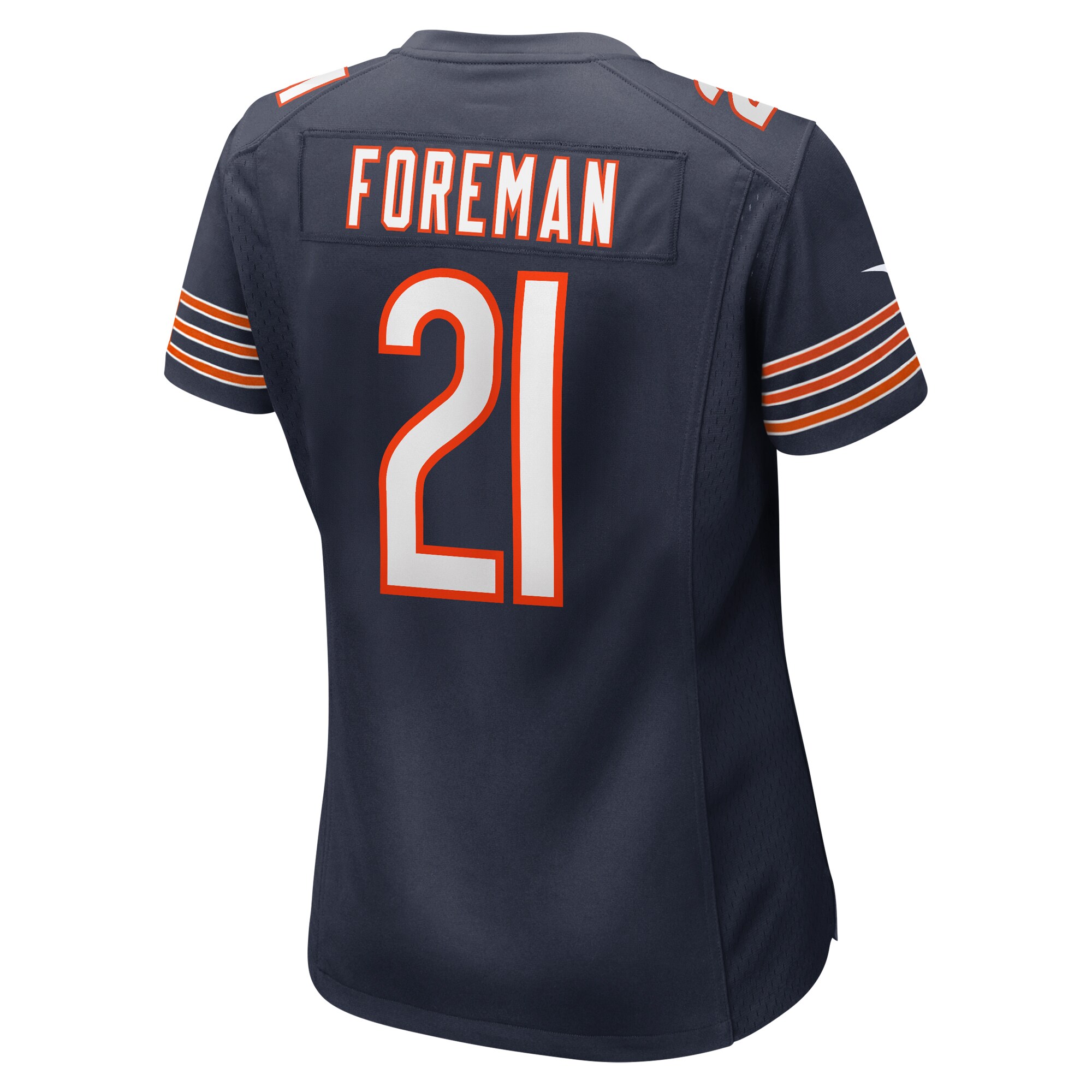 D'Onta Foreman Chicago Bears  Women's Game Jersey - Navy