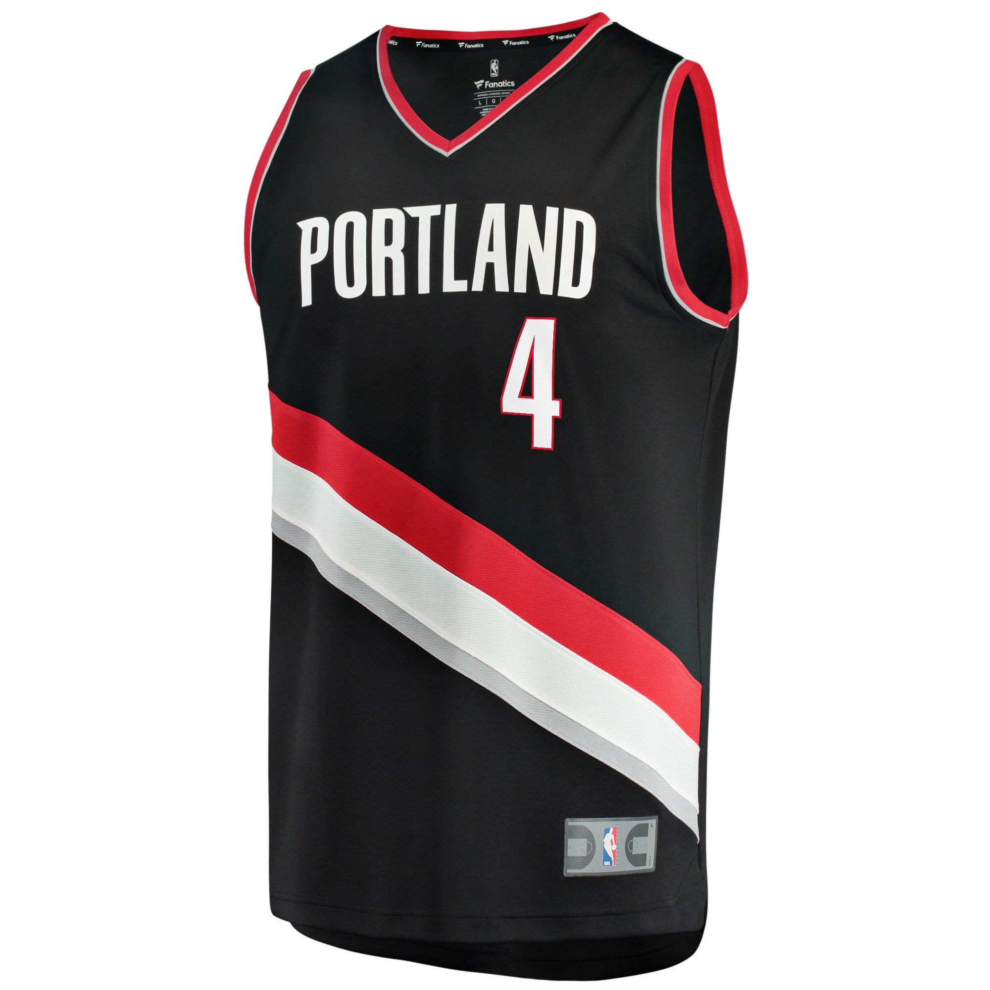 Matisse Thybulle Portland Trail Blazers Fanatics Youth Fast Break Player Jersey - Icon Edition - Black