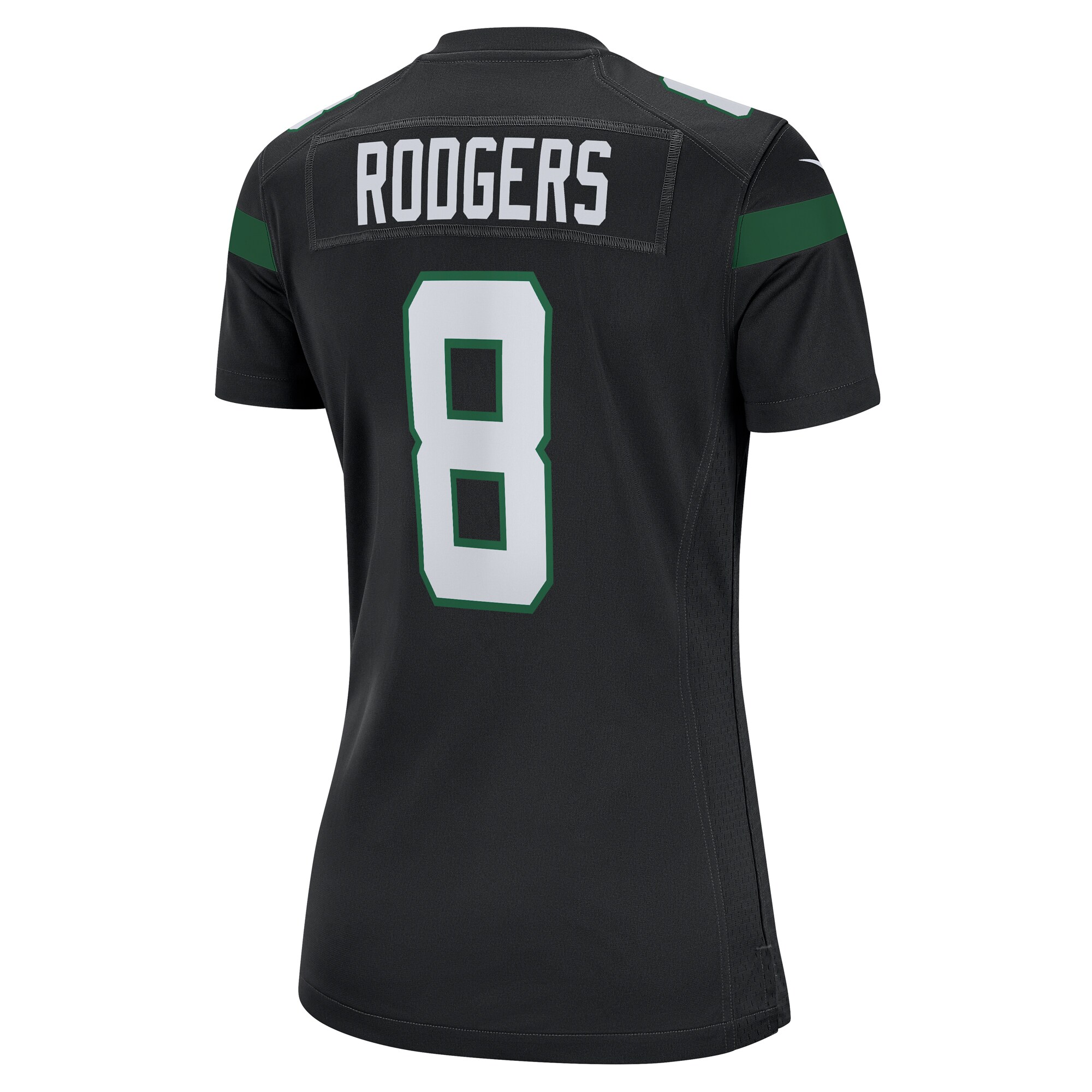Aaron Rodgers New York Jets  Women's Player Jersey - Black