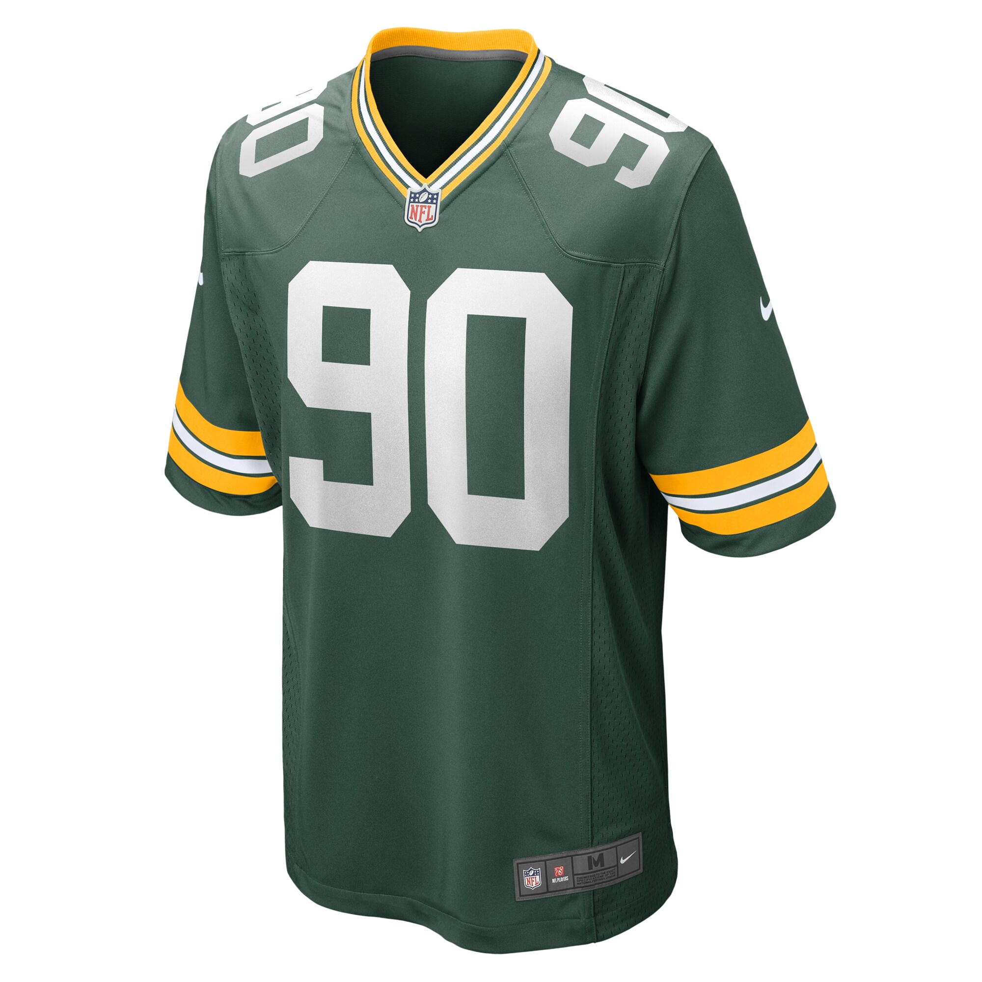 Lukas Van Ness Green Bay Packers  2023 NFL Draft First Round Pick Game Jersey - Green