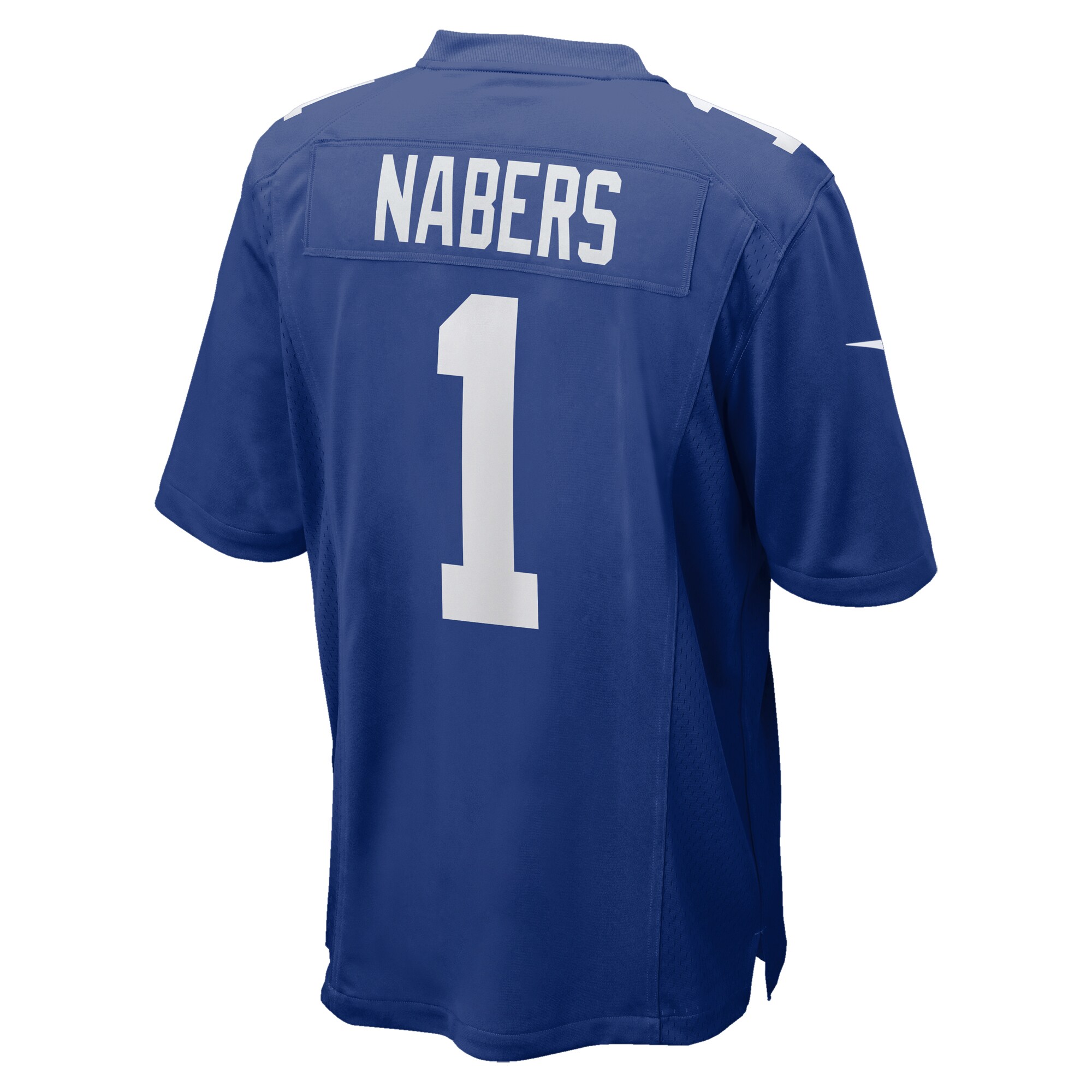 Malik Nabers New York Giants  2024 NFL Draft First Round Pick Player Game Jersey - Royal
