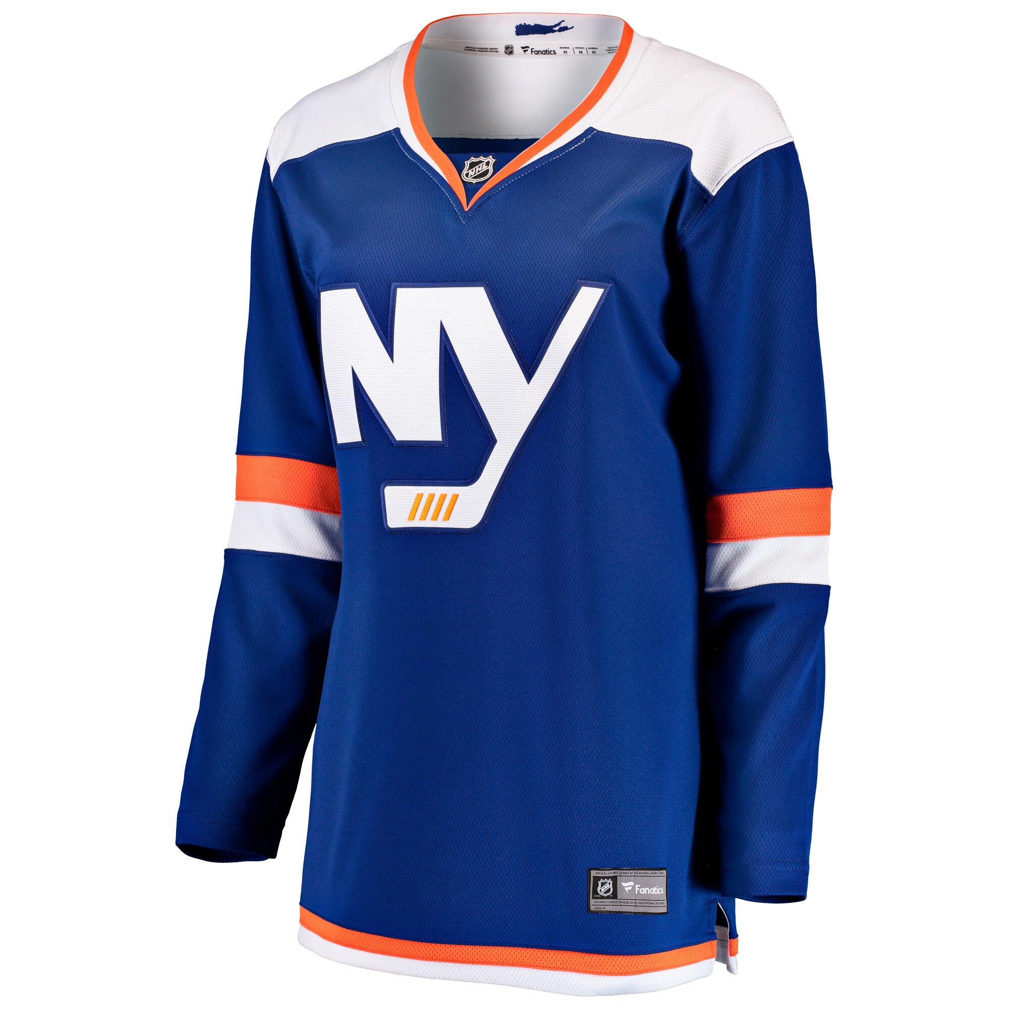 New York Islanders Fanatics Women's Alternate Breakaway Blank Jersey - Blue