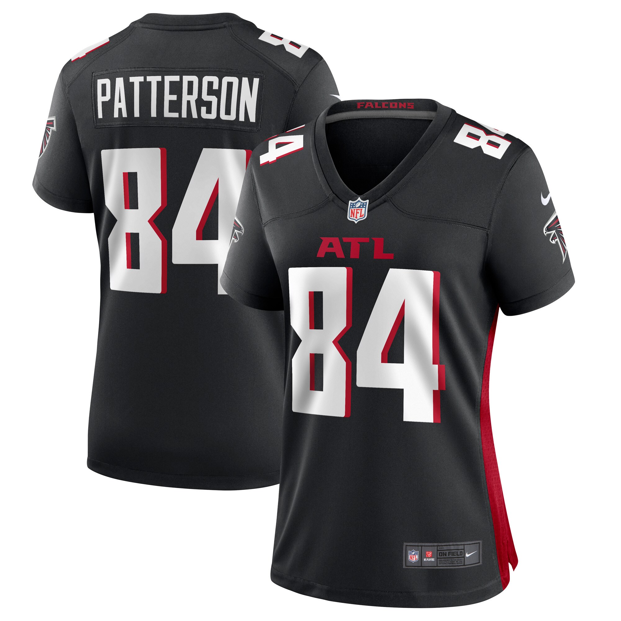 Cordarrelle Patterson Atlanta Falcons  Women's Game Player Jersey - Black