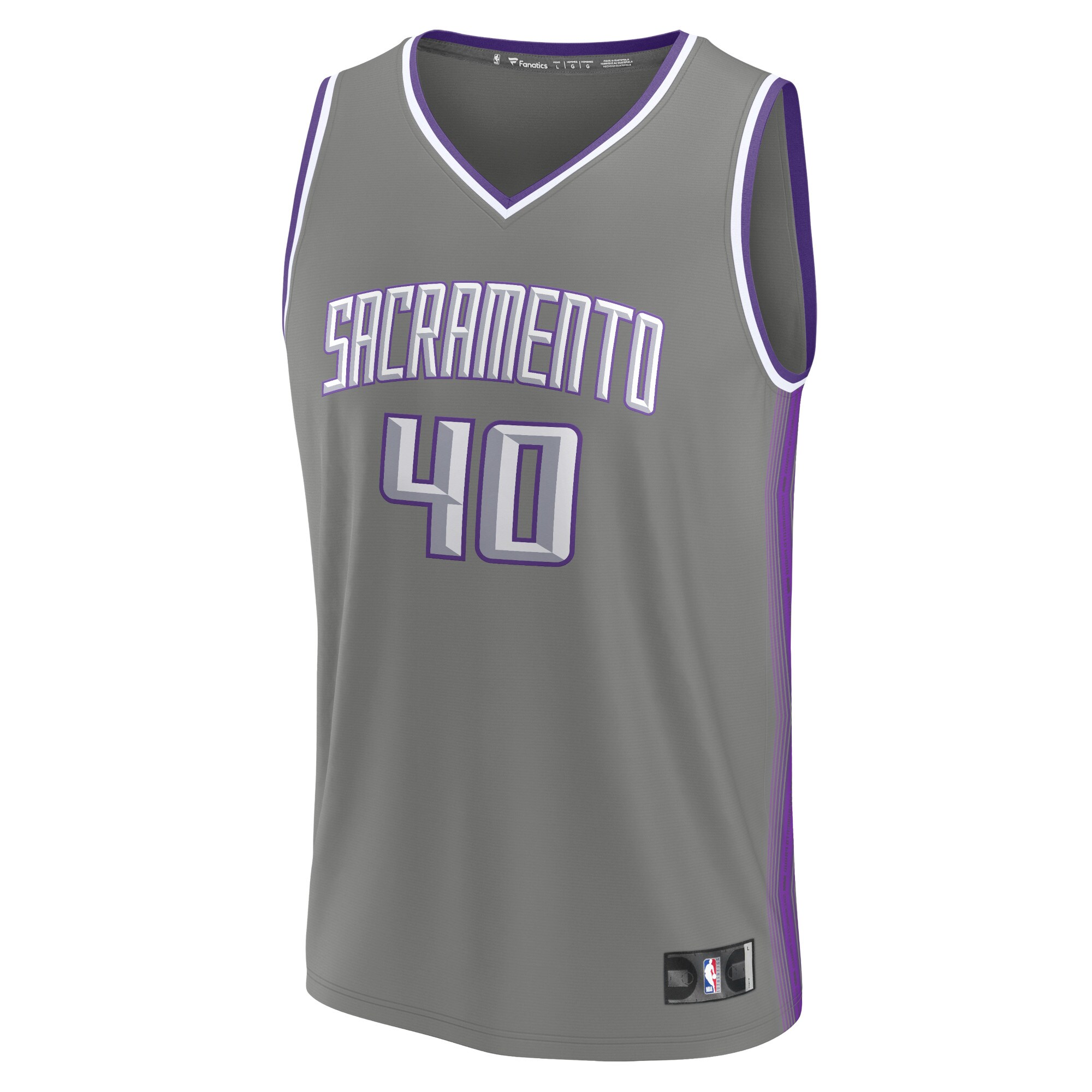 Harrison Barnes Sacramento Kings Fanatics Fastbreak Jersey - City Edition - Gray