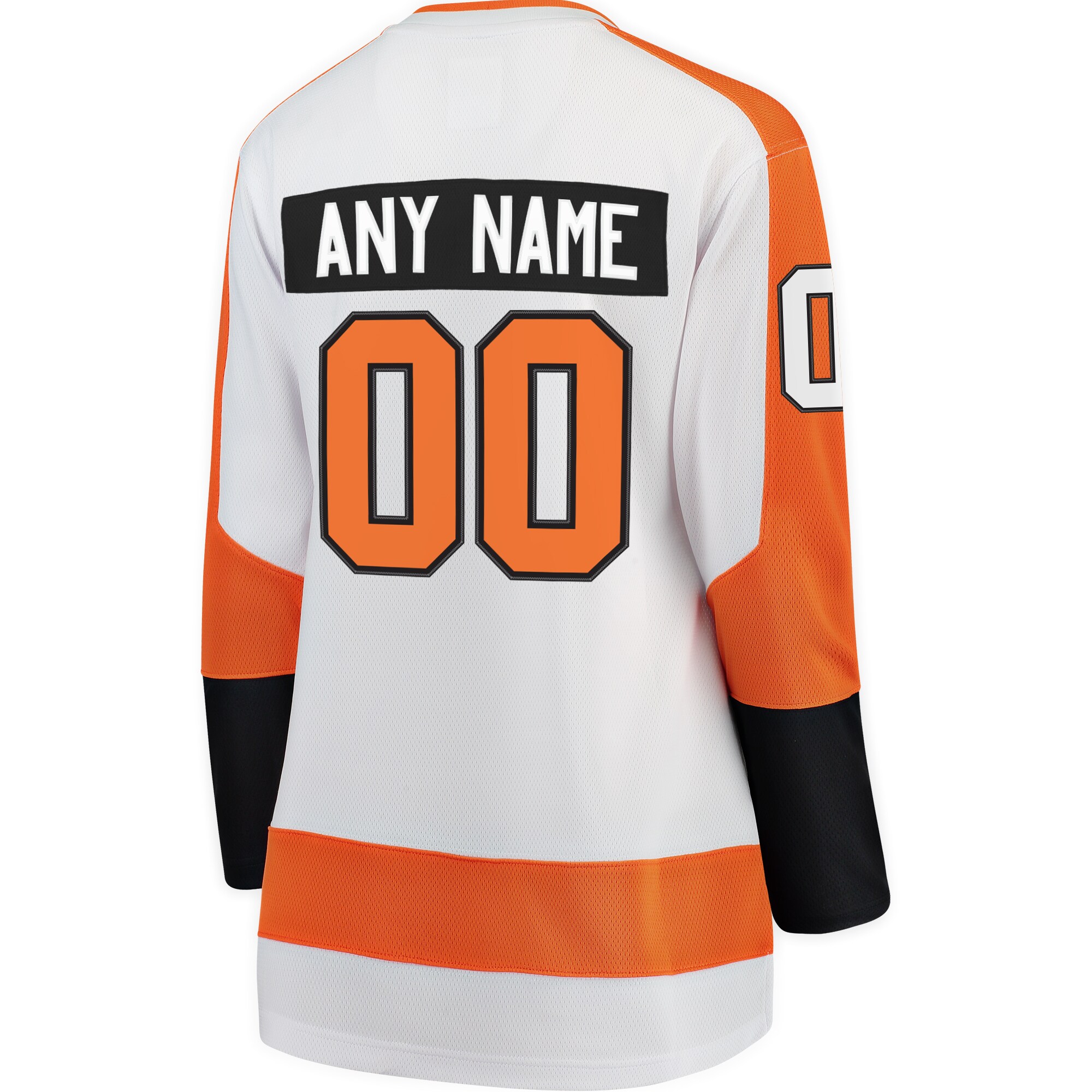 Philadelphia Flyers Fanatics Women's Away Breakaway Custom Jersey - White