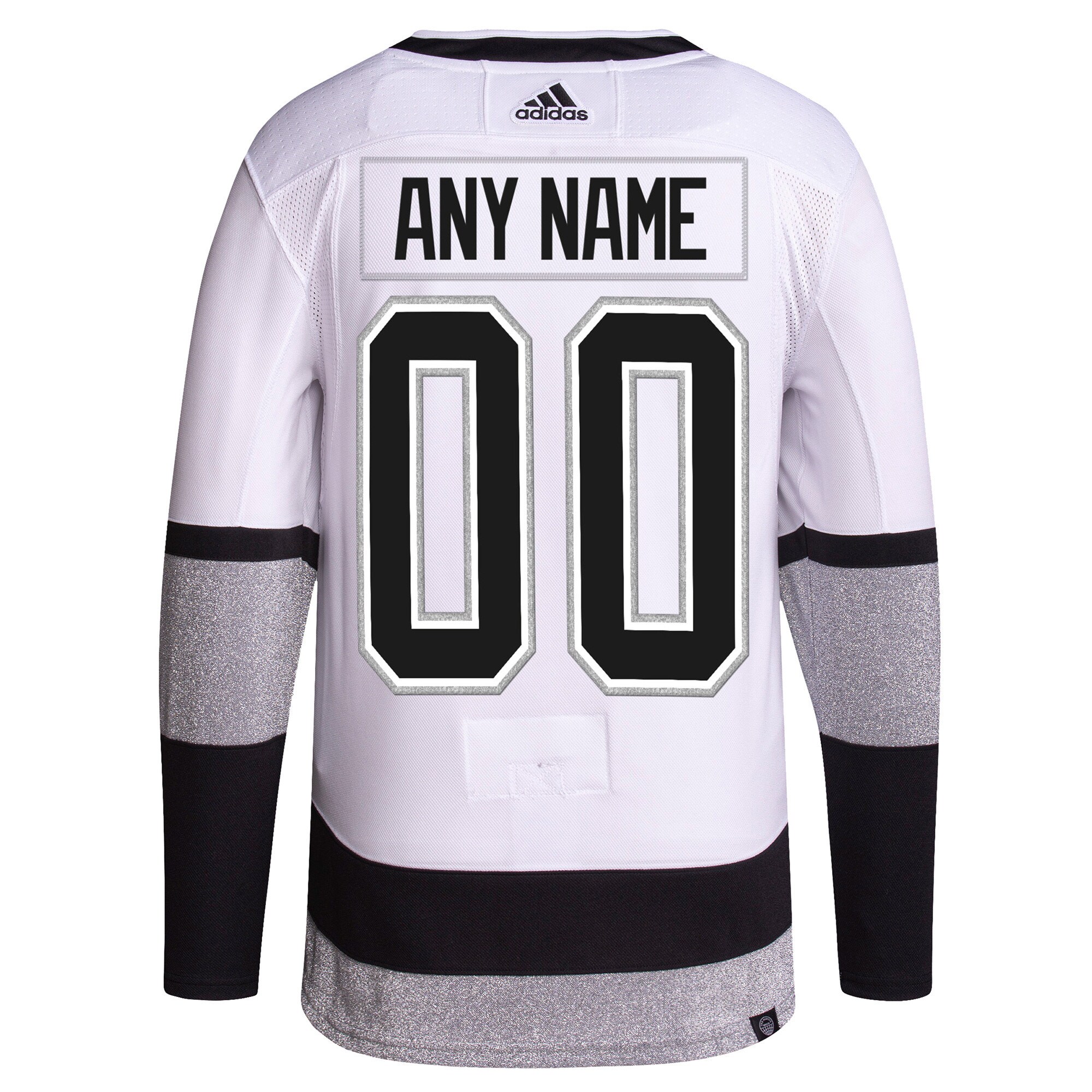 Los Angeles Kings adidas  Alternate 2021\/22 Primegreen Authentic Custom Jersey - White