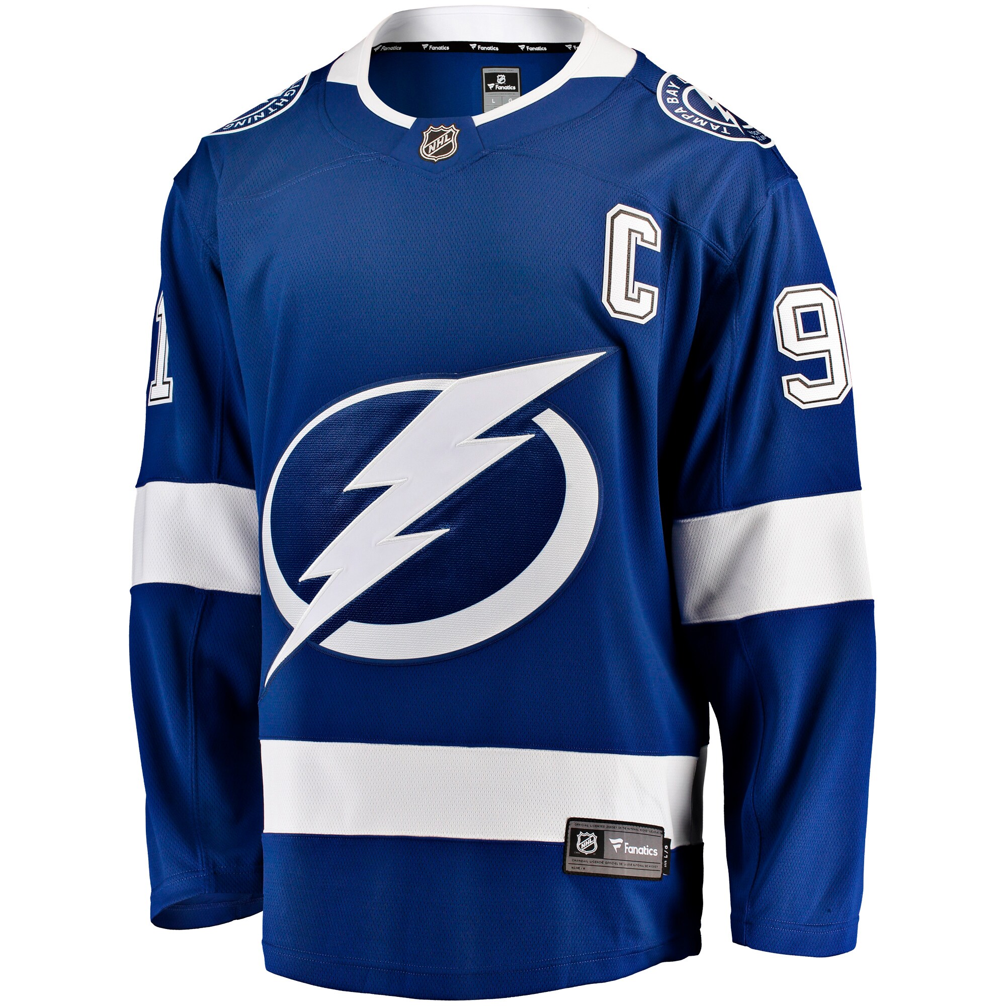 Steven Stamkos Tampa Bay Lightning Fanatics Home Breakaway Jersey - Blue