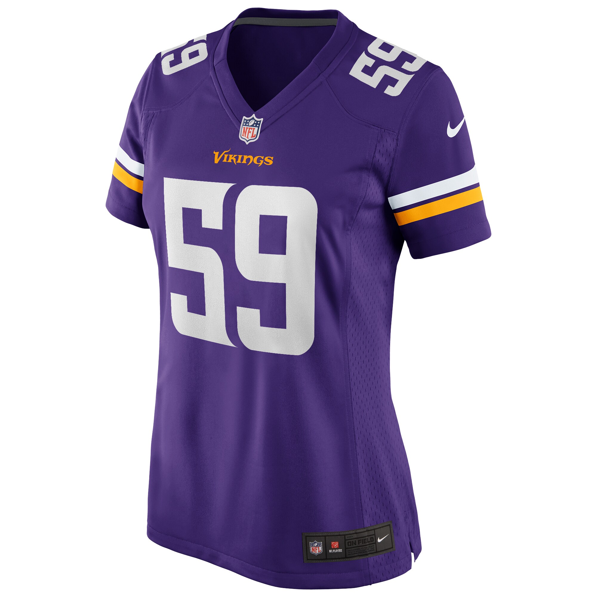 Matt Blair Minnesota Vikings  Women's Game Retired Player Jersey - Purple