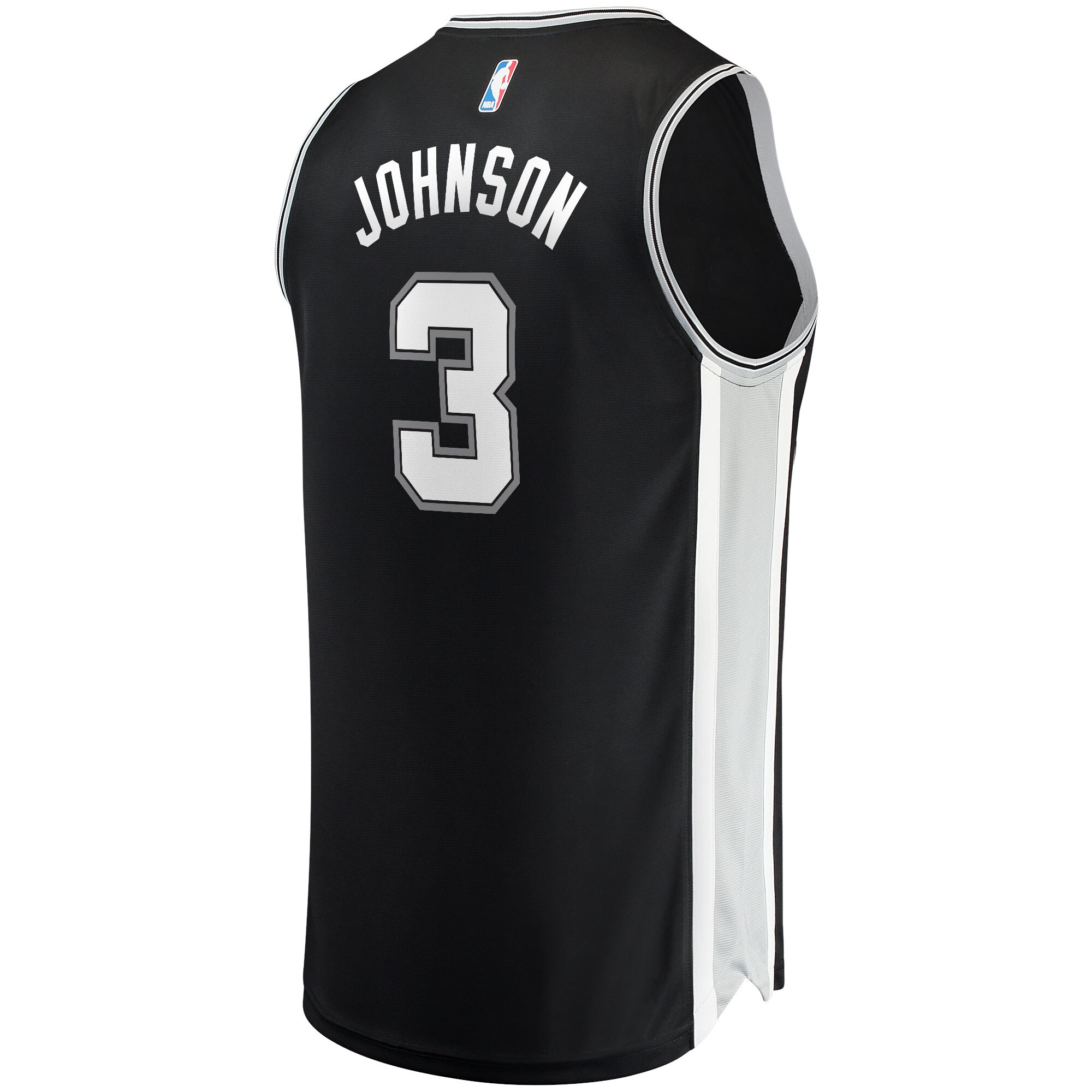 Keldon Johnson San Antonio Spurs Fanatics Fast Break Replica Jersey - Icon Edition - Black