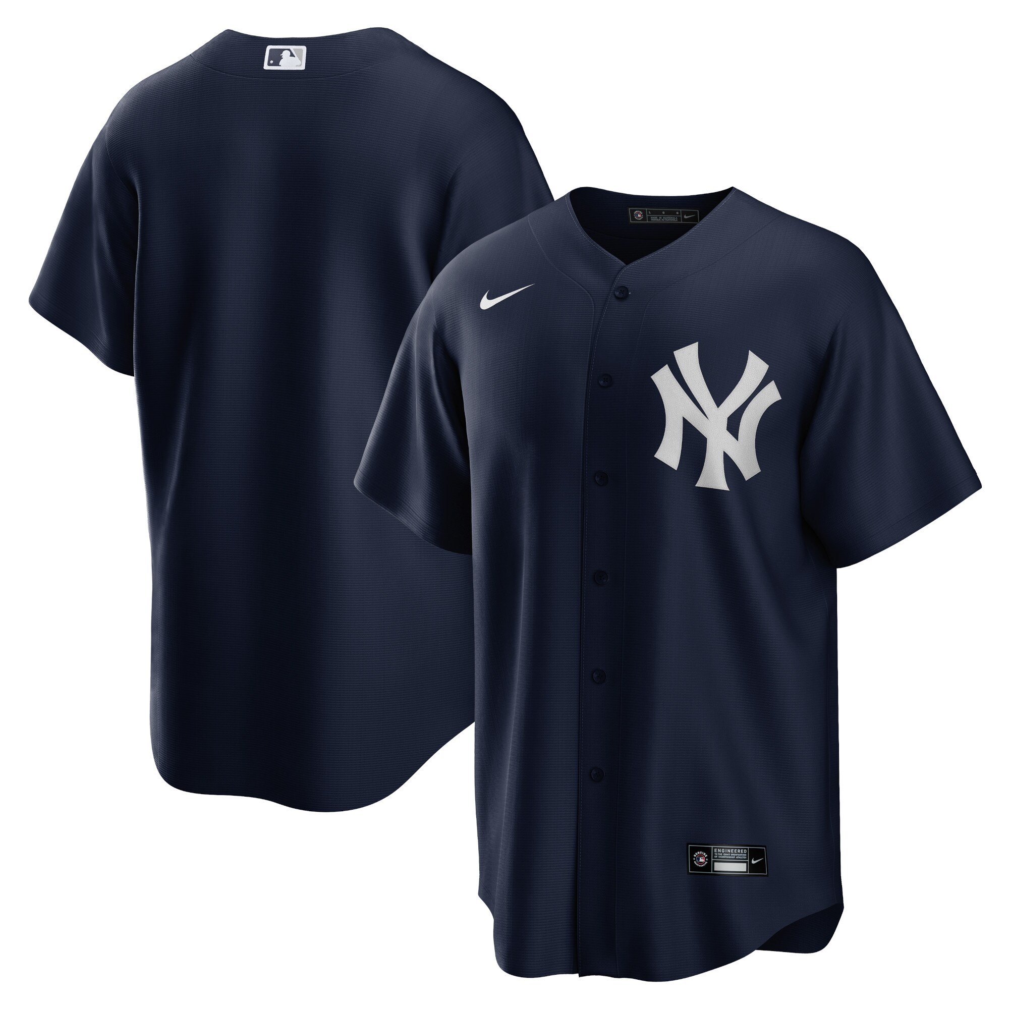 New York Yankees  Big & Tall Alternate Replica Team Jersey - Navy
