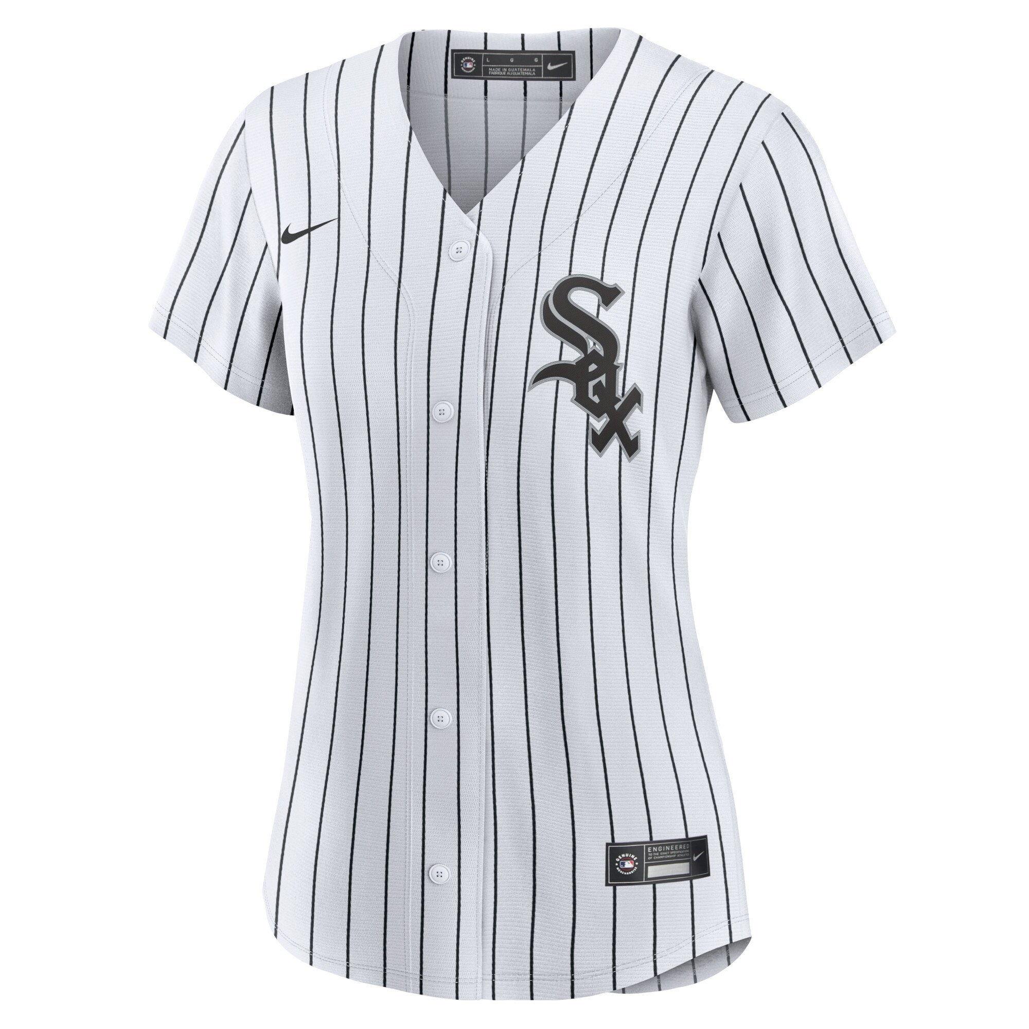 Chicago White Sox  Women's Home Blank Replica Jersey - White