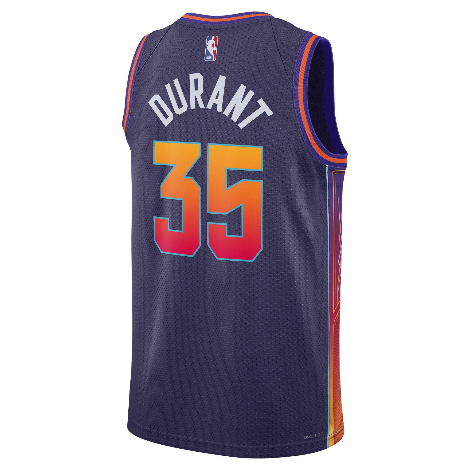 Kevin Durant Phoenix Suns  Unisex 2023\/24 Swingman Jersey - Purple - City Edition
